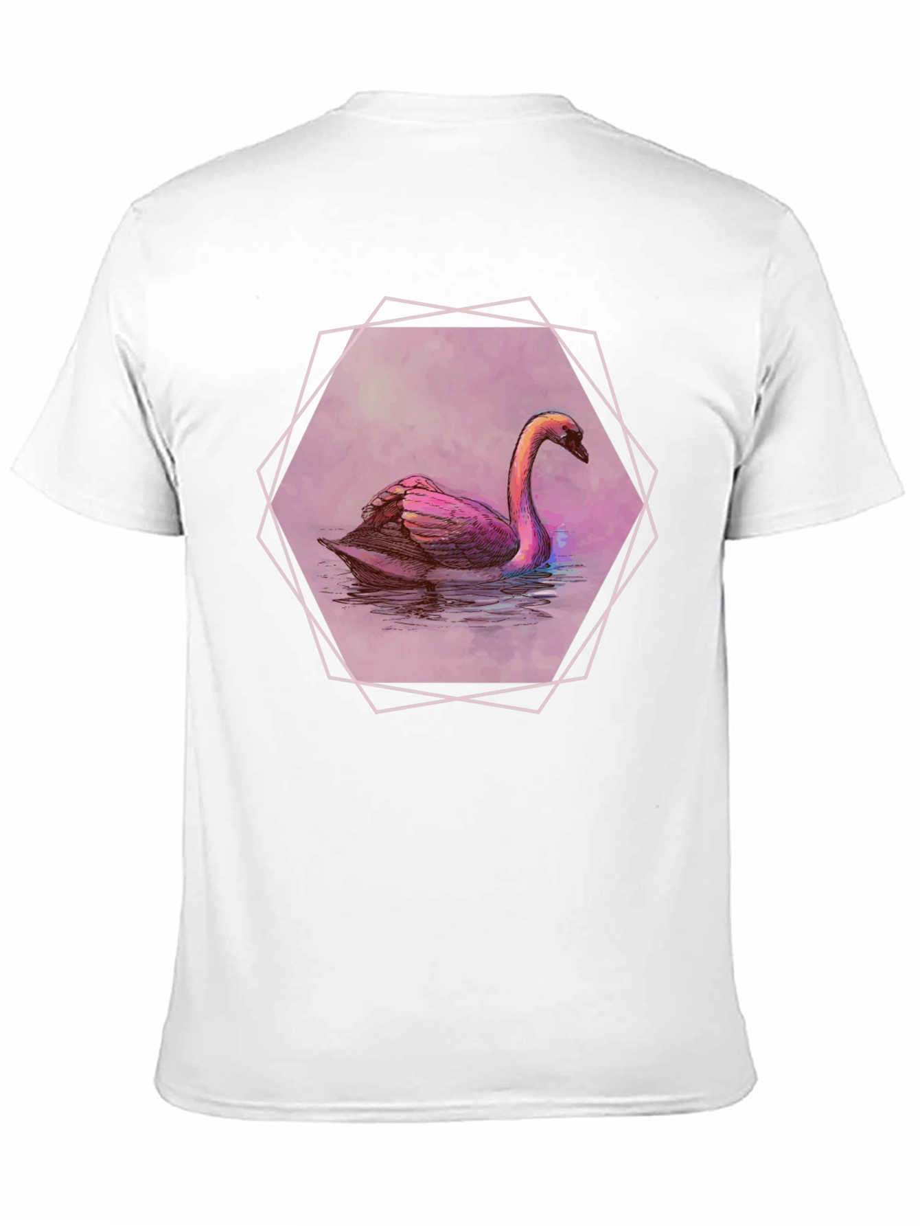 Swan Graphic Tee - Stylish Comfort
