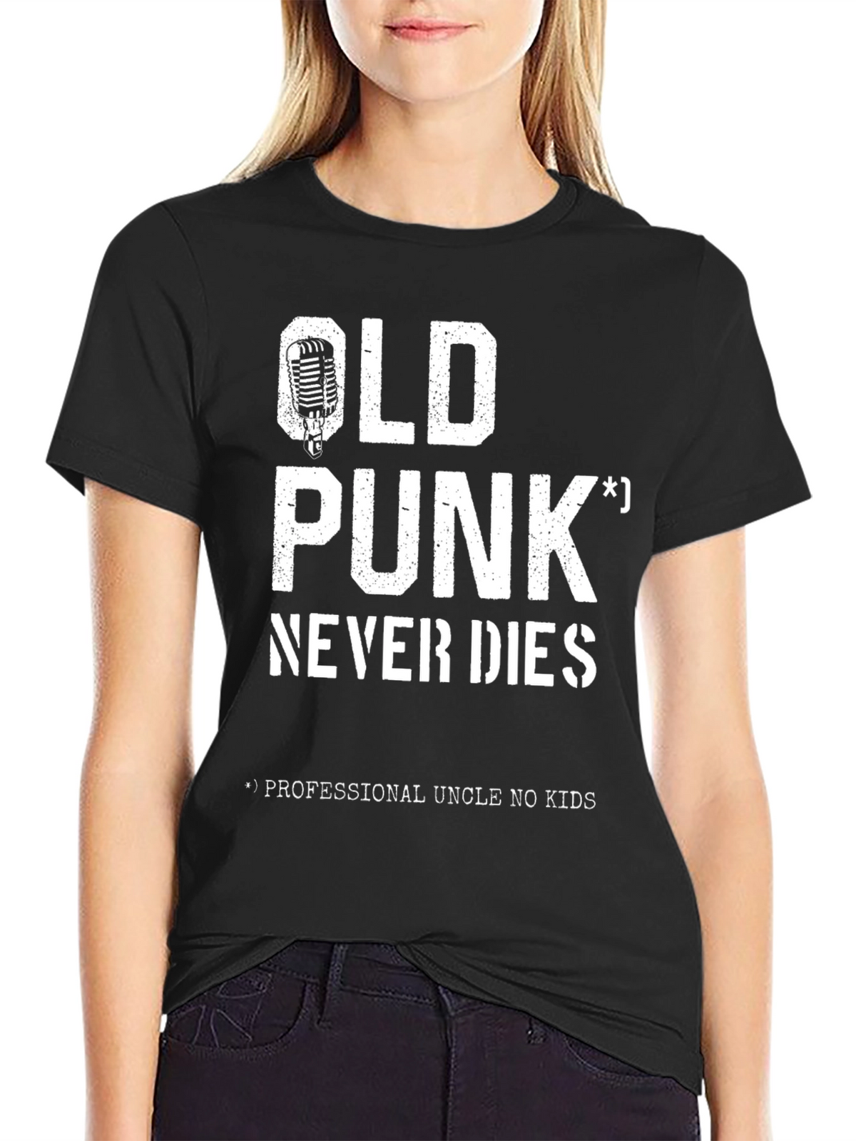 Old Punk Never Dies Graphic Tee