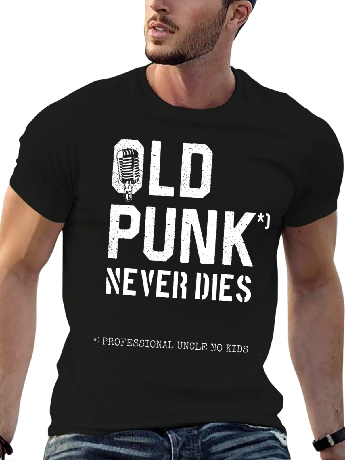 Old Punk Never Dies Graphic Tee