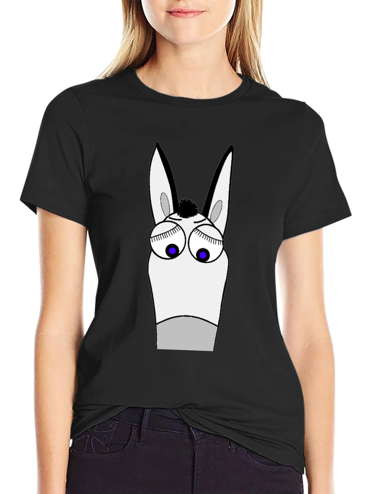 Funny Donkey Graphic T-Shirt