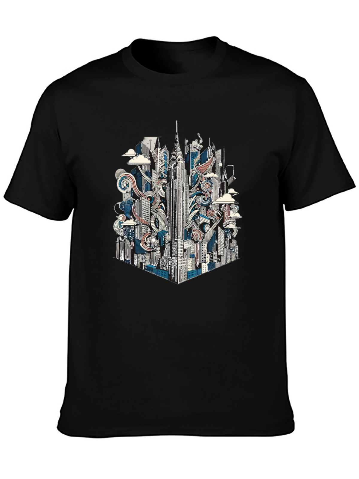 New York Cityscape Graphic Tee