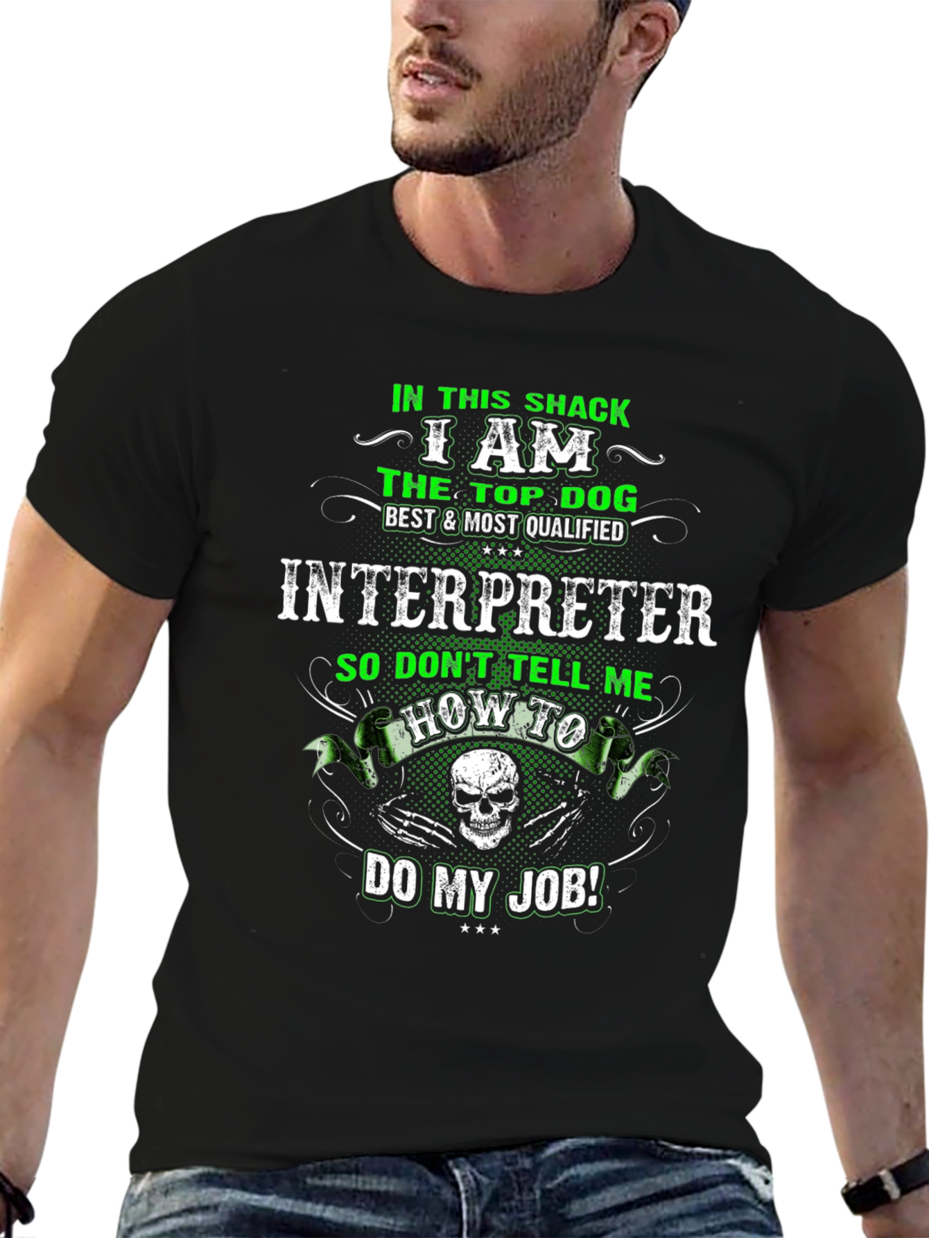 Interpreter Top Dog Graphic Tee