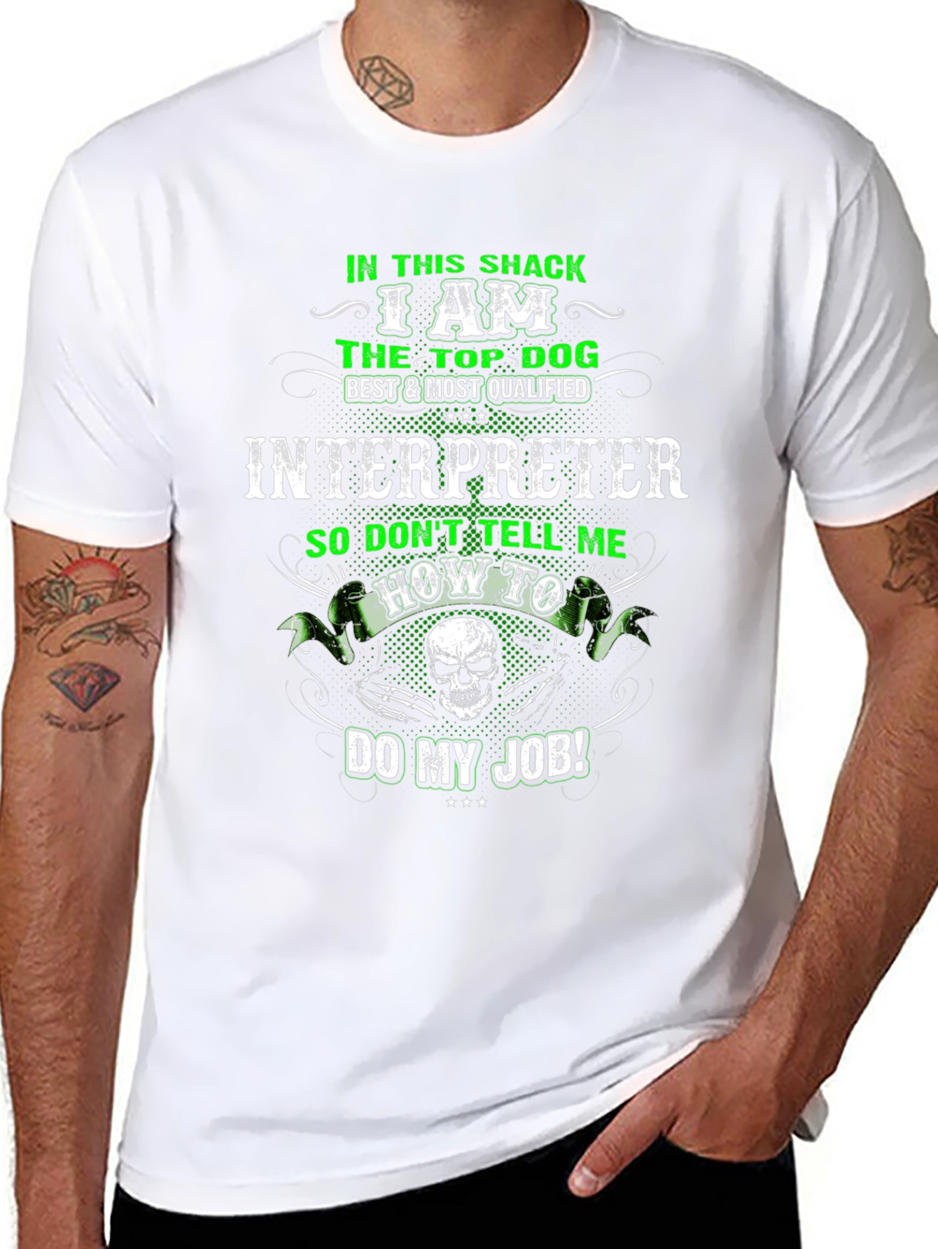 Interpreter Top Dog Graphic Tee