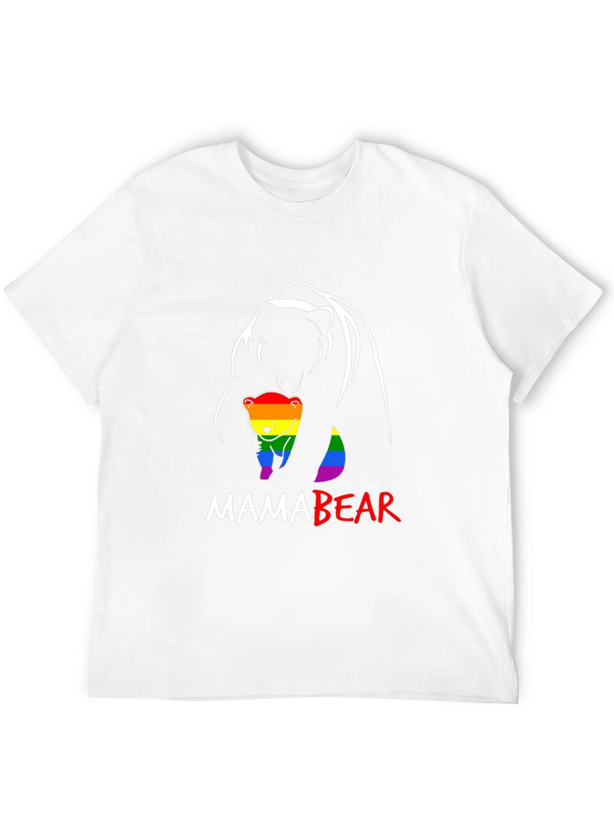 Mama Bear LGBT Pride T-Shirt