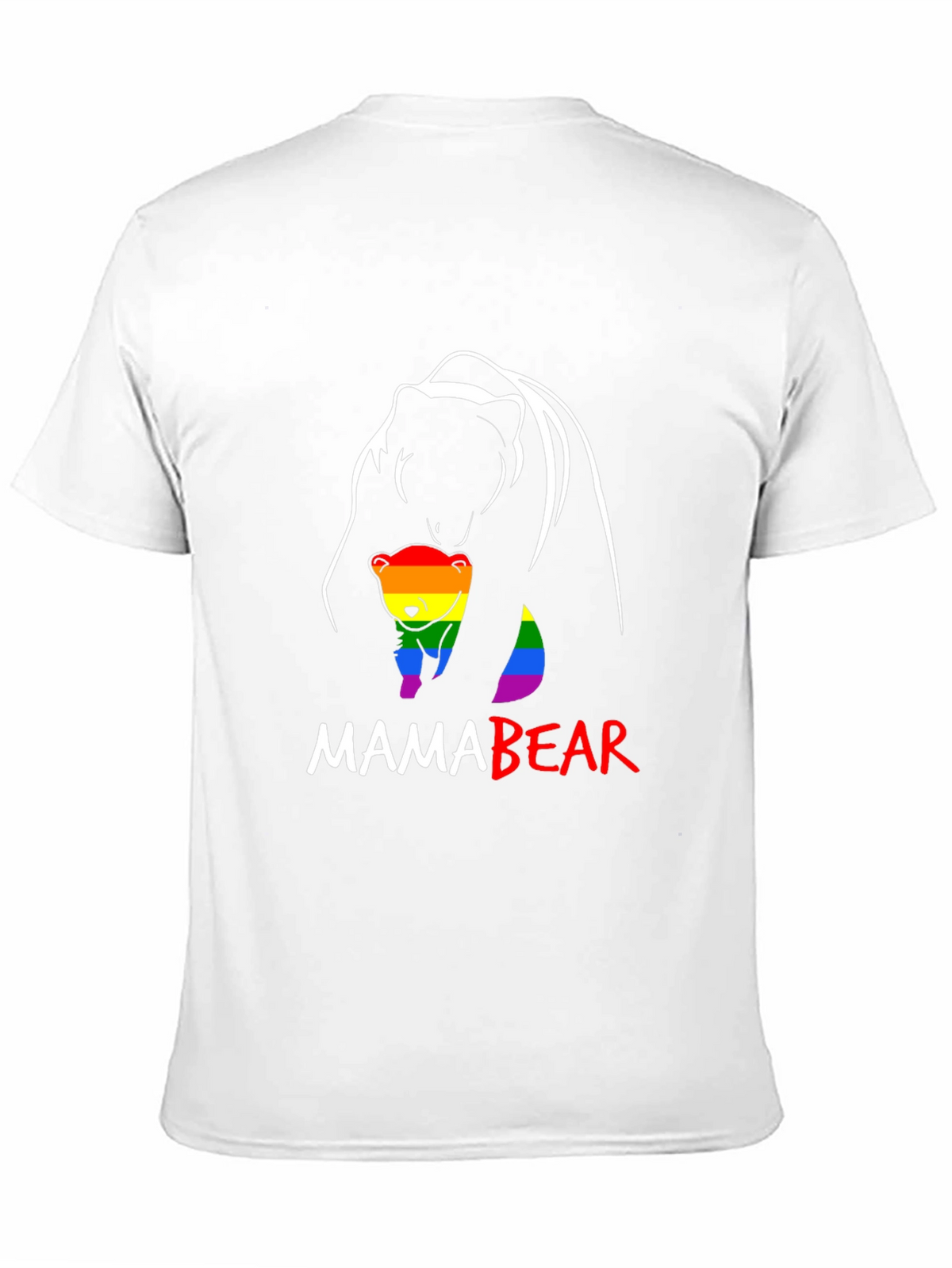 Mama Bear LGBT Pride T-Shirt