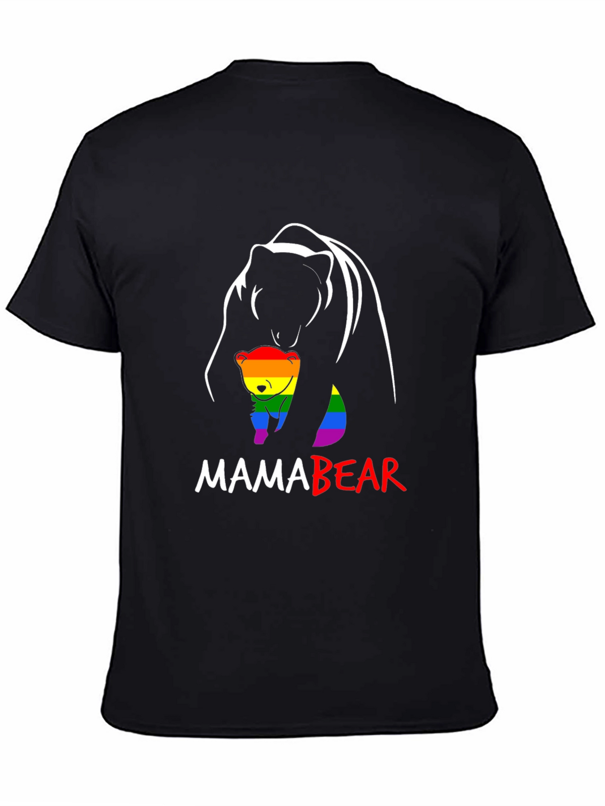 Mama Bear LGBT Pride T-Shirt