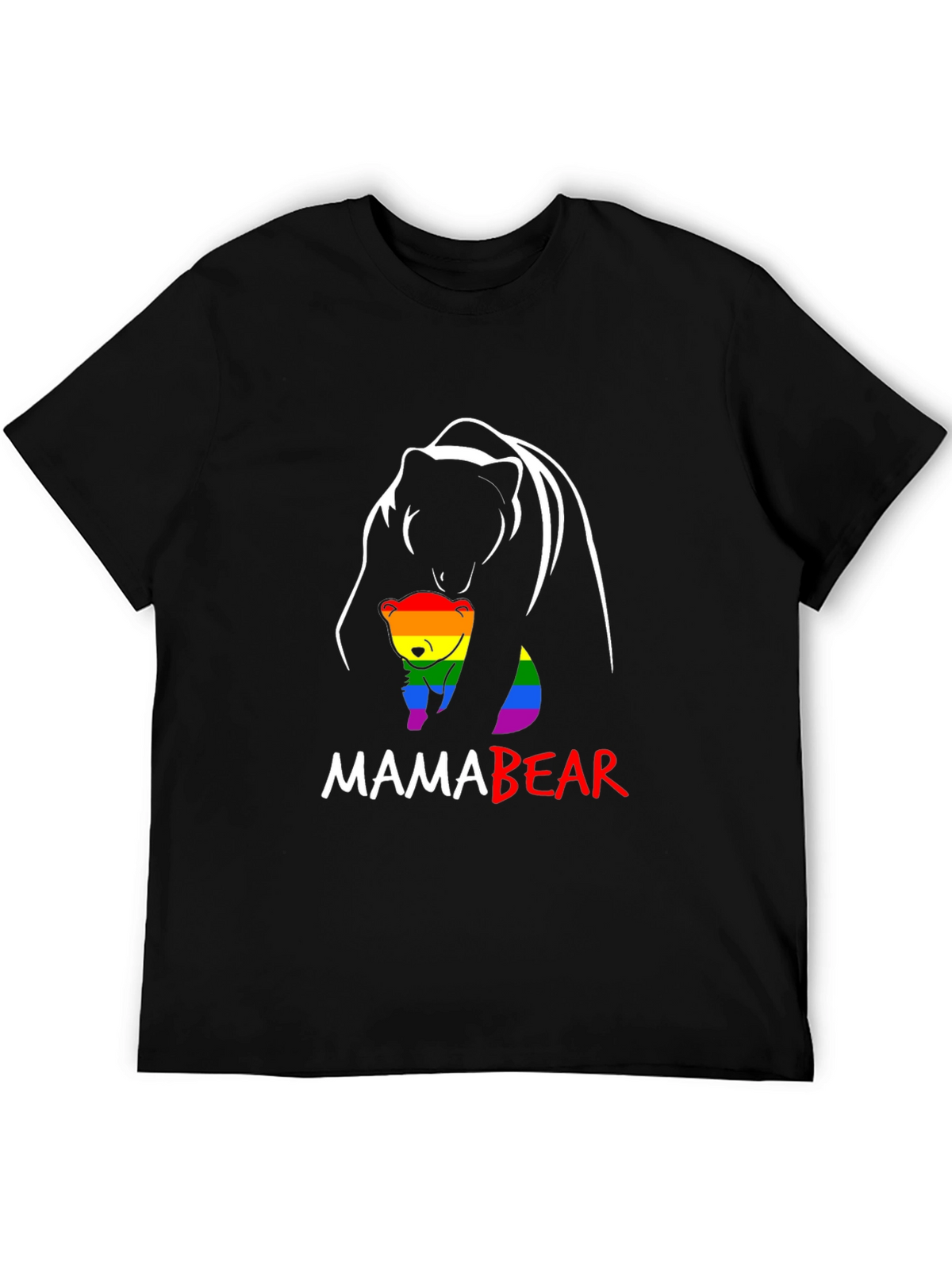 Mama Bear LGBT Pride T-Shirt