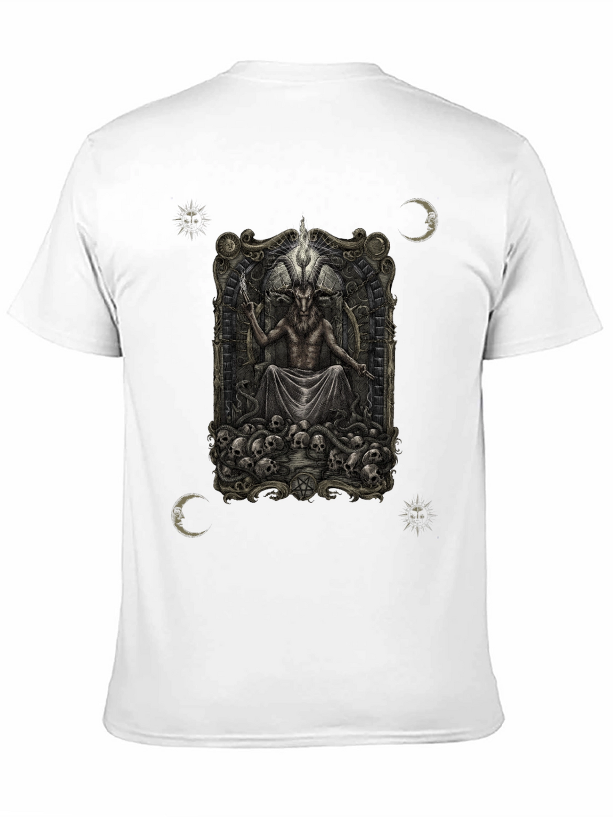 Occult Baphomet Graphic T-Shirt - Dark Satanic Tee