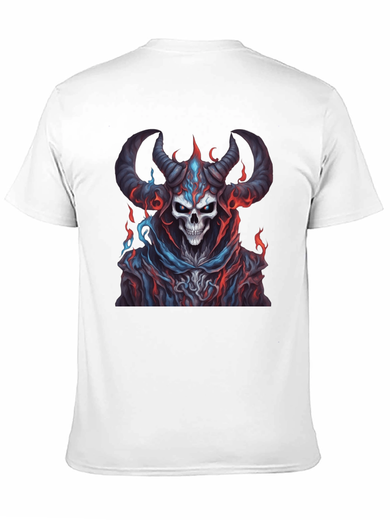 Skull Devil Graphic Black T-Shirt