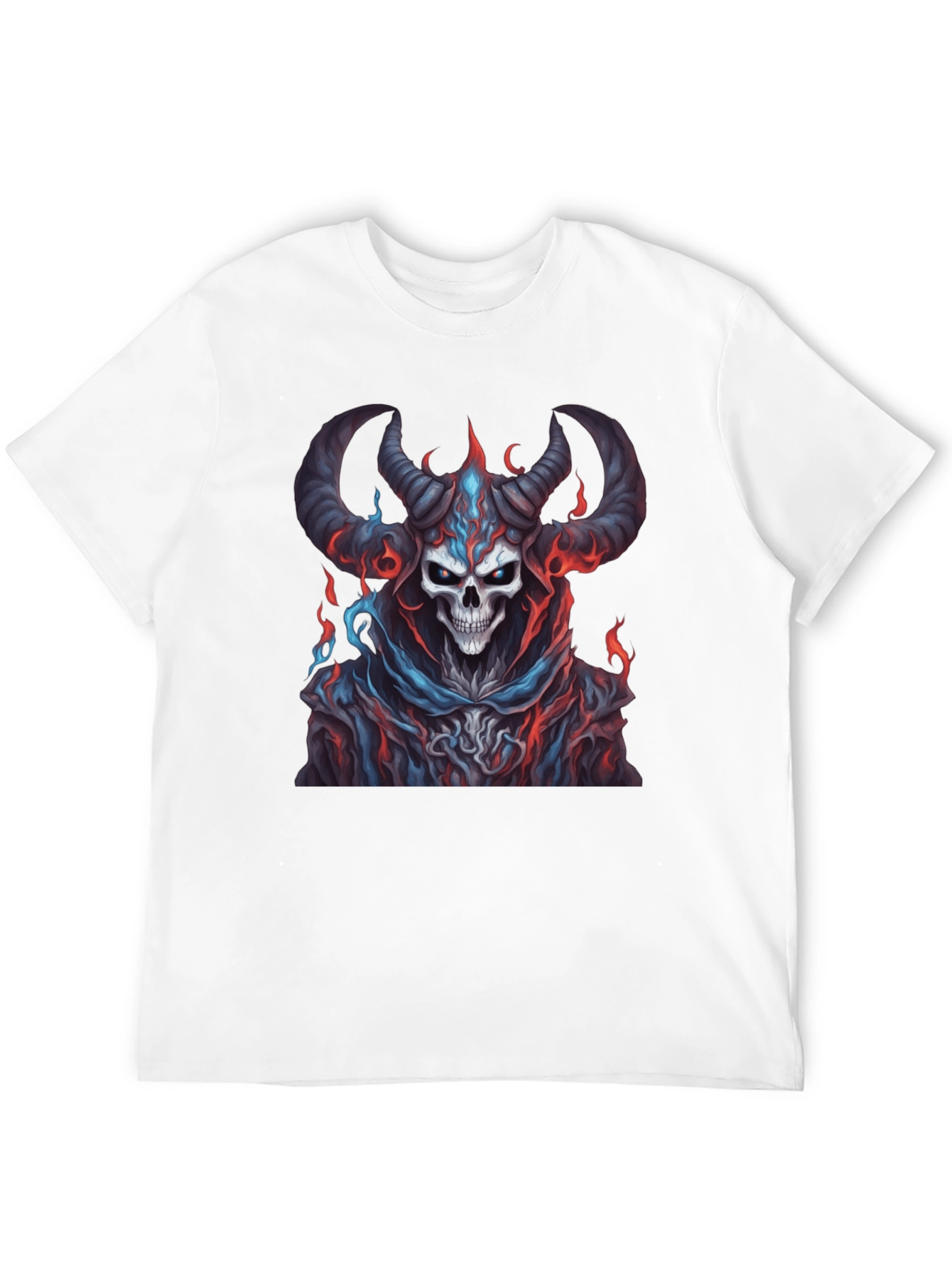 Skull Devil Graphic Black T-Shirt