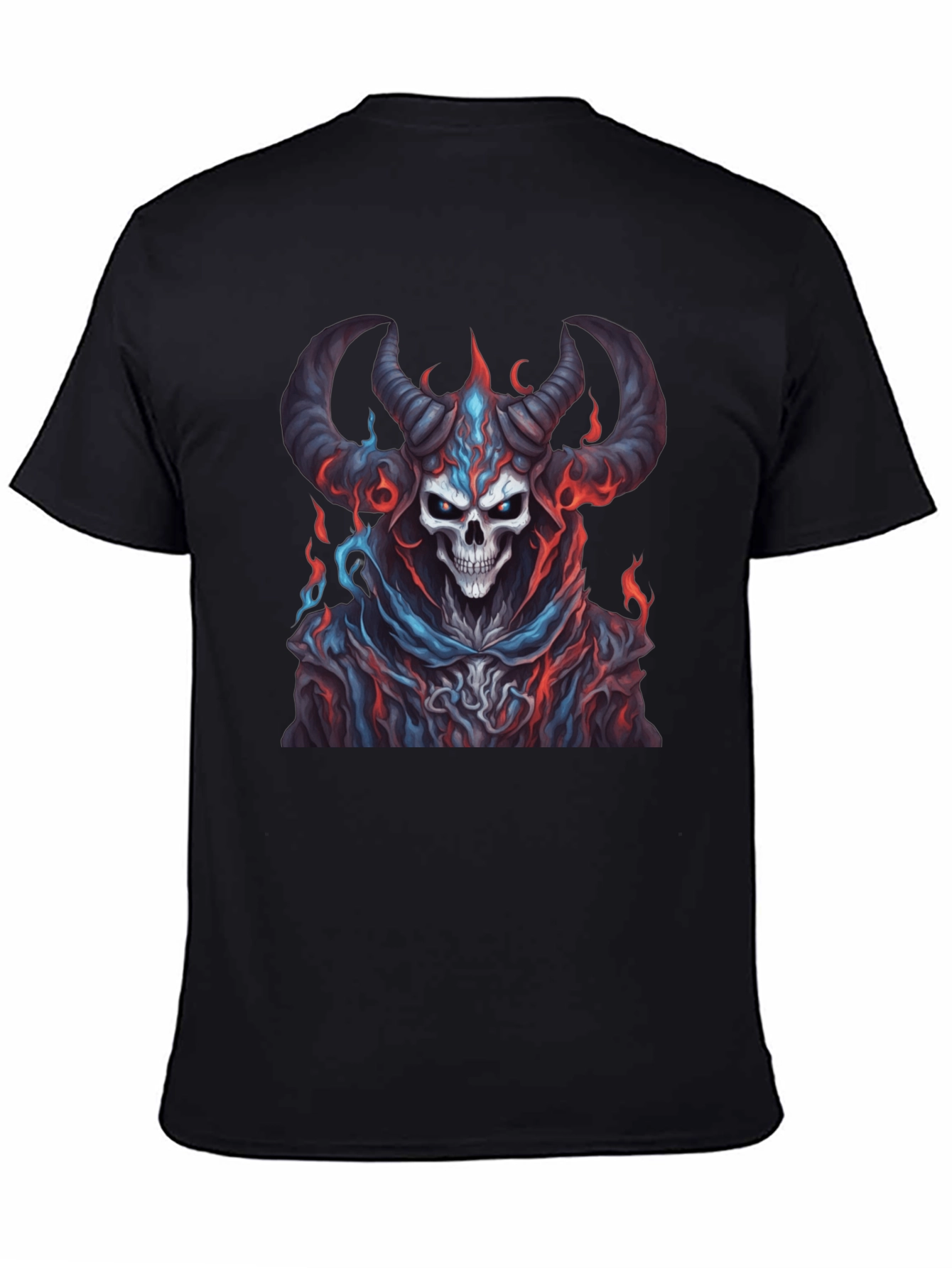 Skull Devil Graphic Black T-Shirt