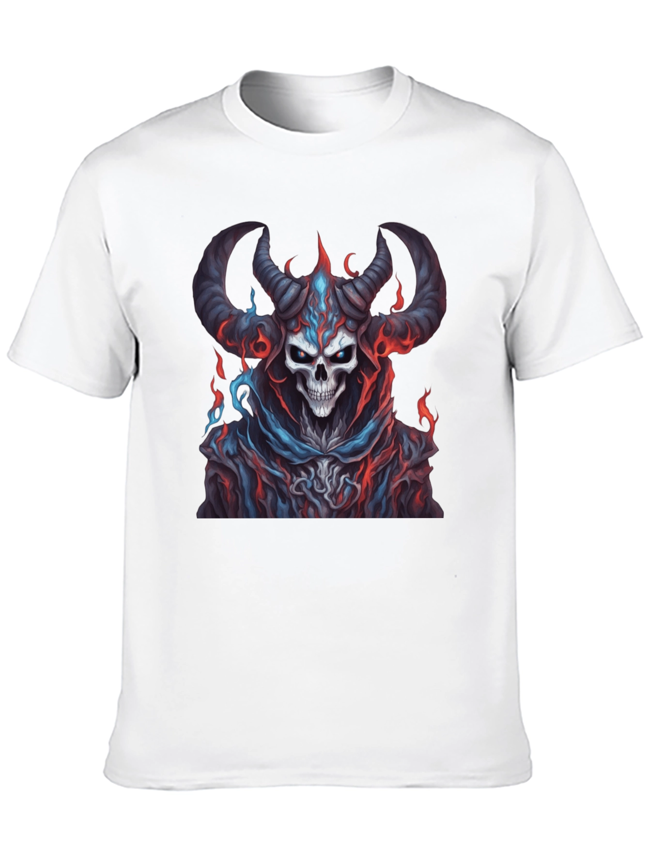 Skull Devil Graphic Black T-Shirt