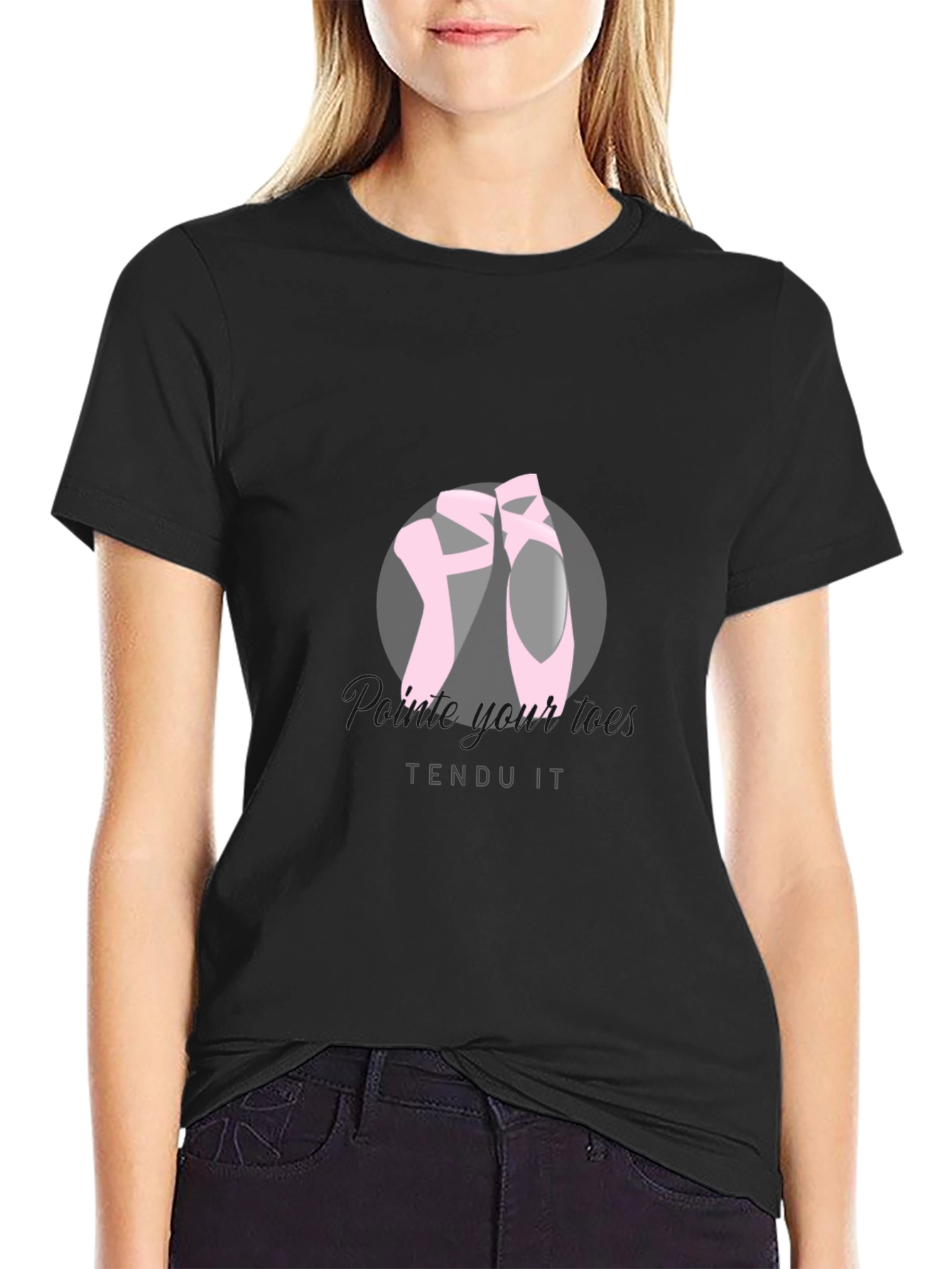 Ballet Pointe Shoes T-Shirt - Tendu It!