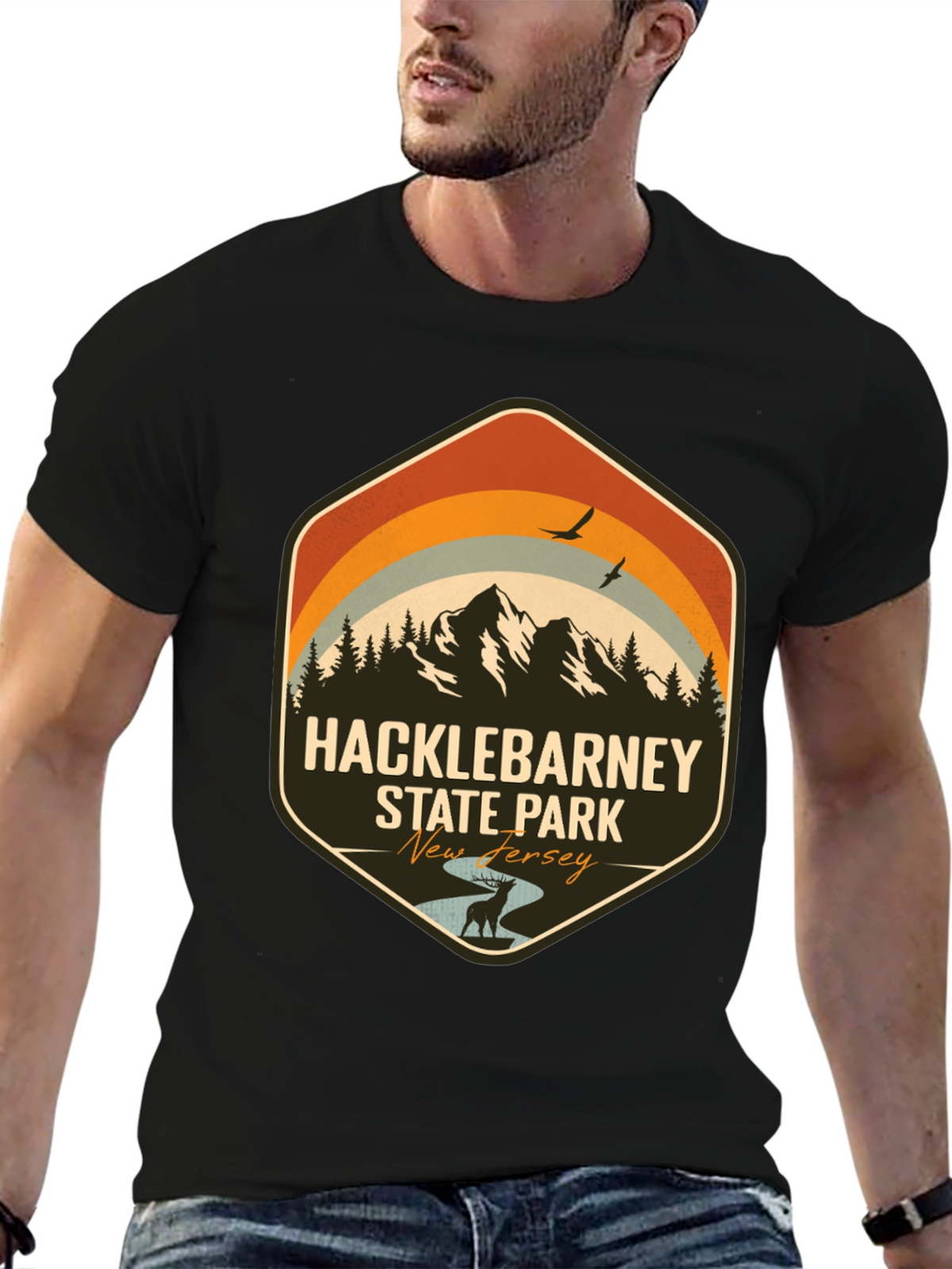 Hacklebarney State Park Graphic Tee