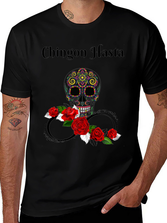 Chingon Hasta Sugar Skull T-Shirt