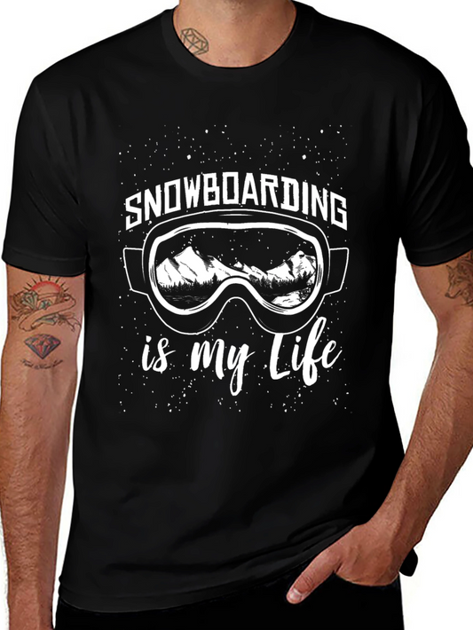Snowboarding is My Life T-Shirt