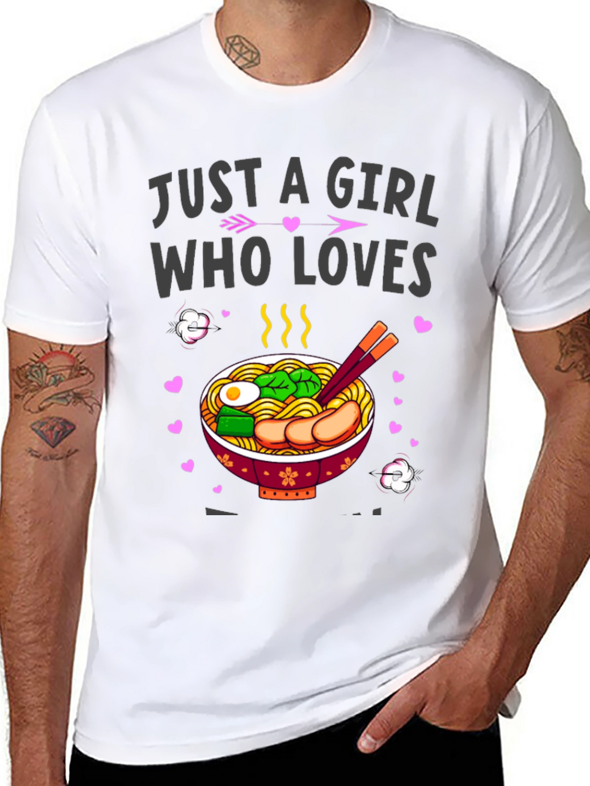 Just a Girl Who Loves Ramen T-Shirt