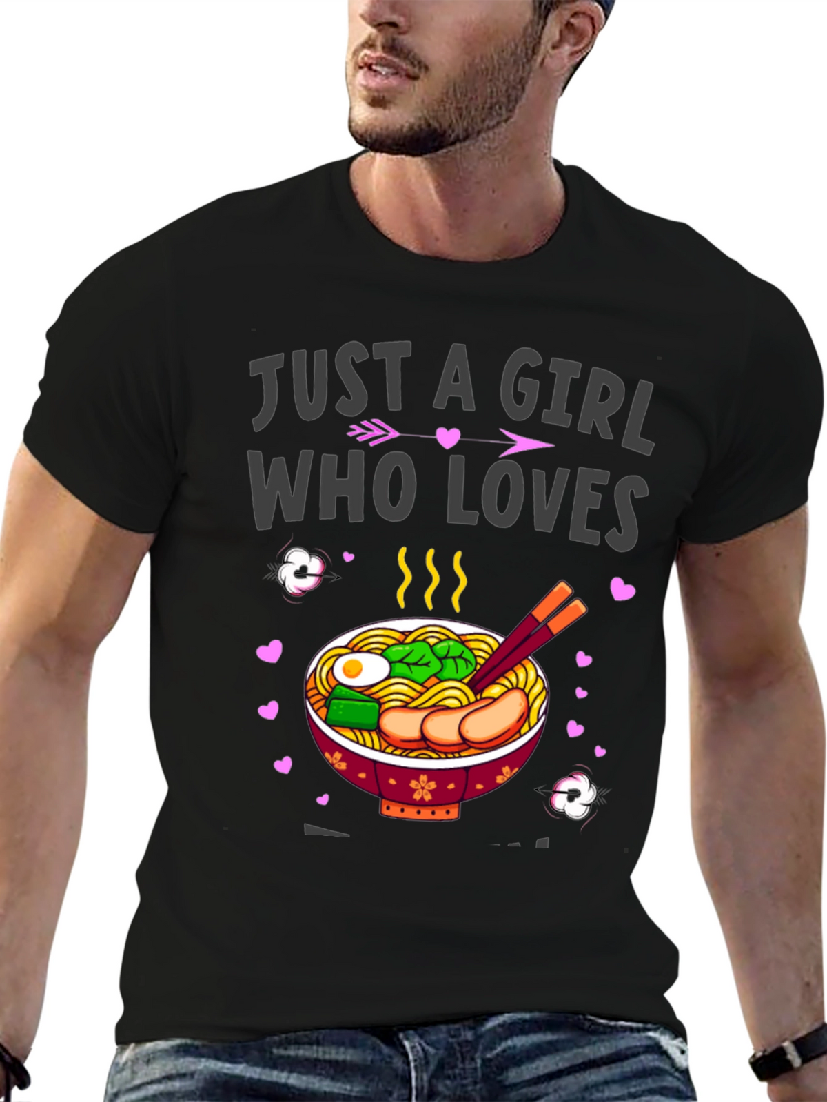 Just a Girl Who Loves Ramen T-Shirt