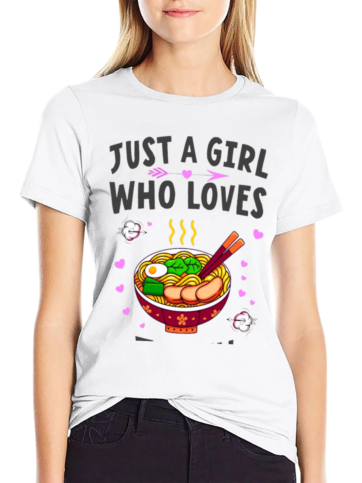 Just a Girl Who Loves Ramen T-Shirt