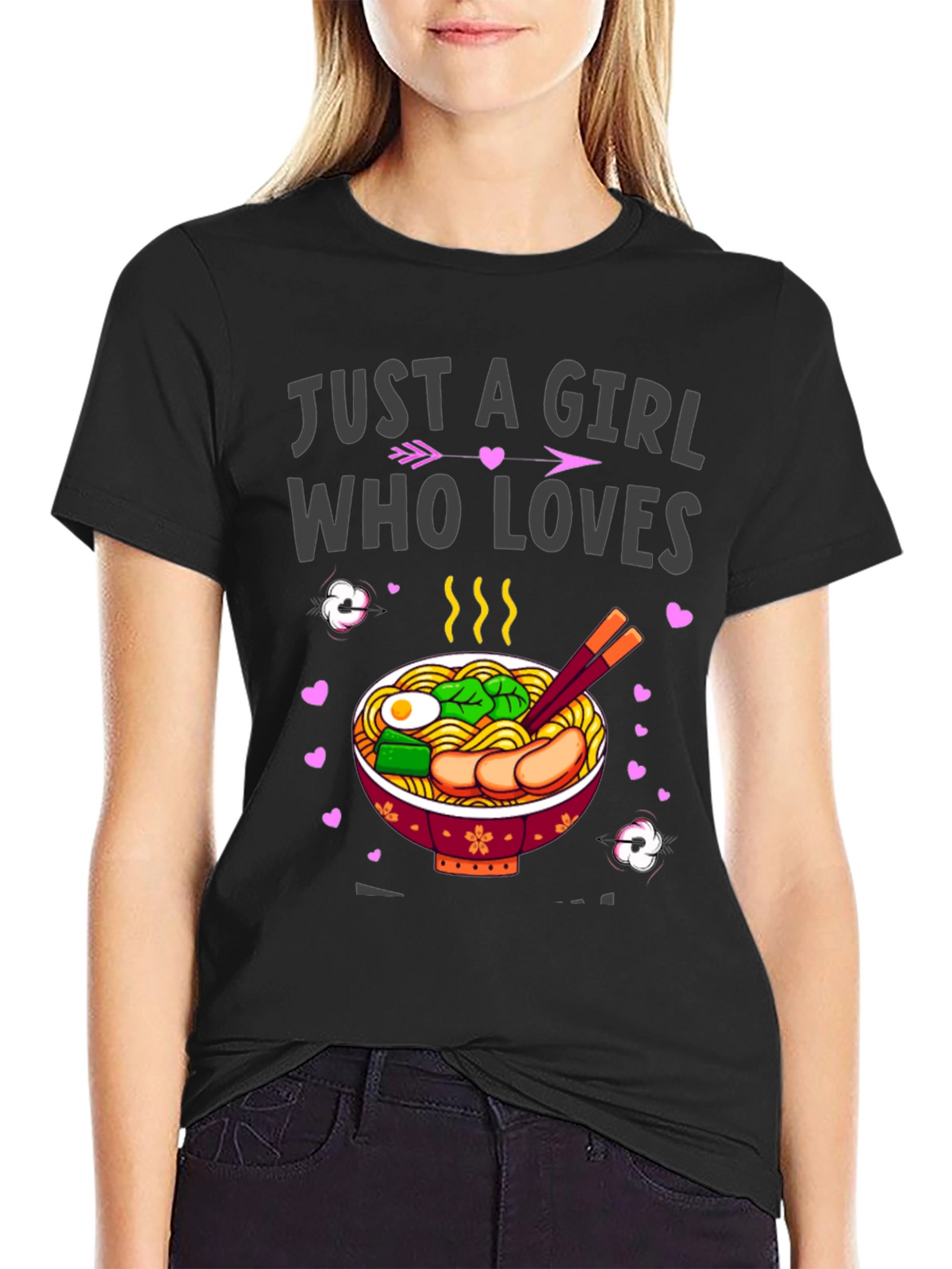 Just a Girl Who Loves Ramen T-Shirt