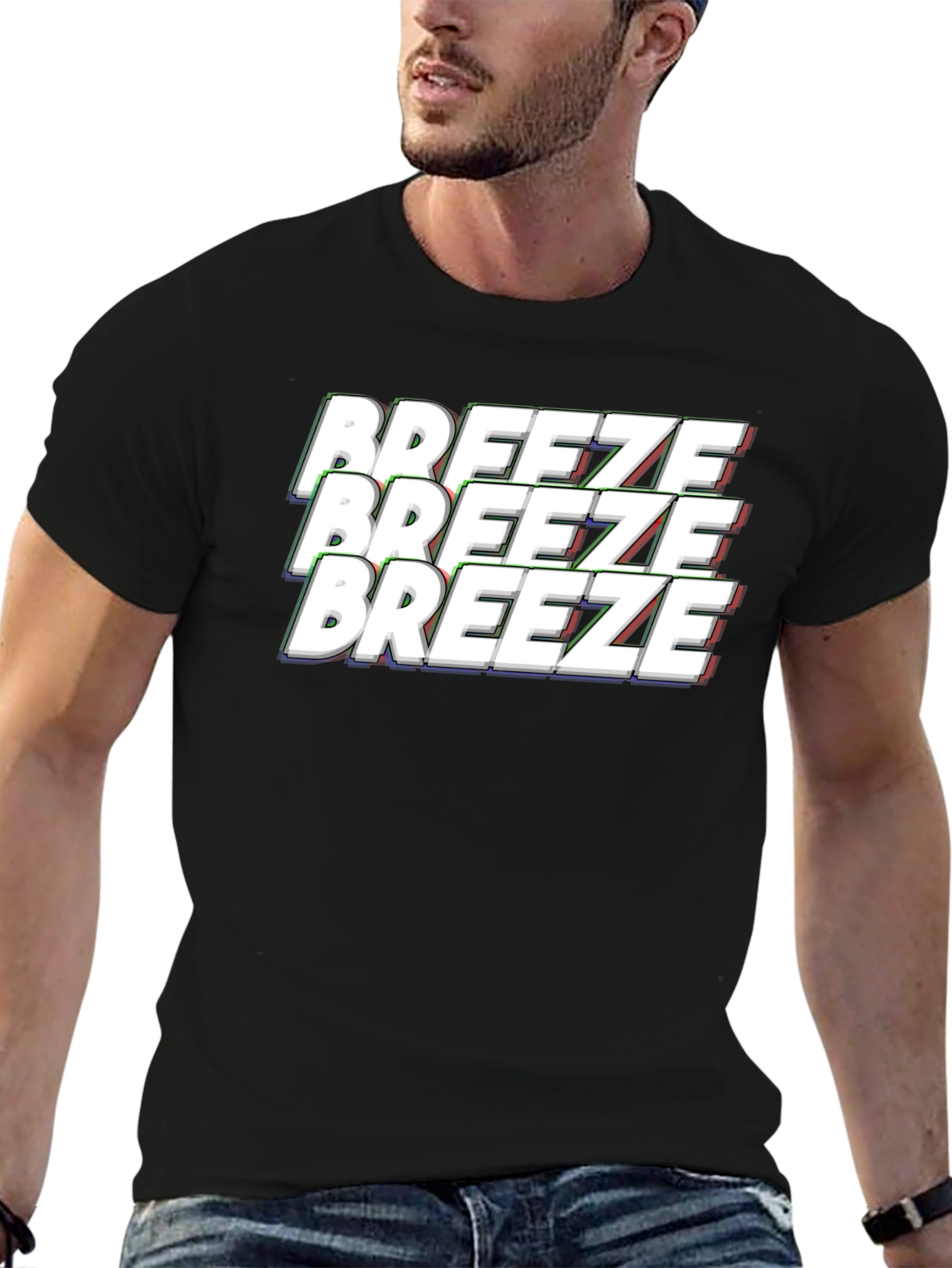 Breeze Graphic Tee - Retro Style