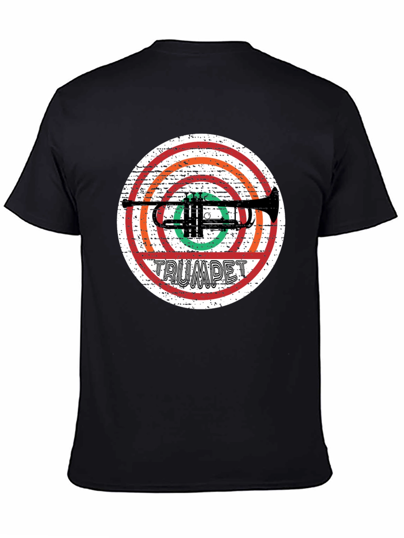 Trumpet Graphic T-Shirt - Music Lover Tee