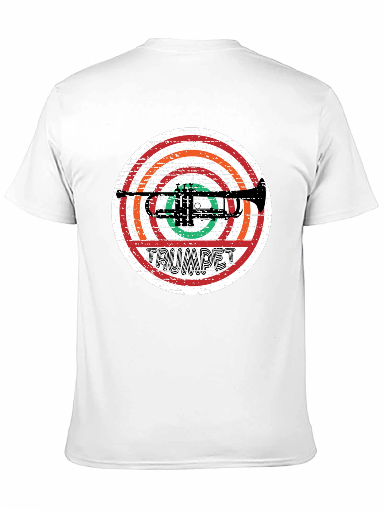 Trumpet Graphic T-Shirt - Music Lover Tee