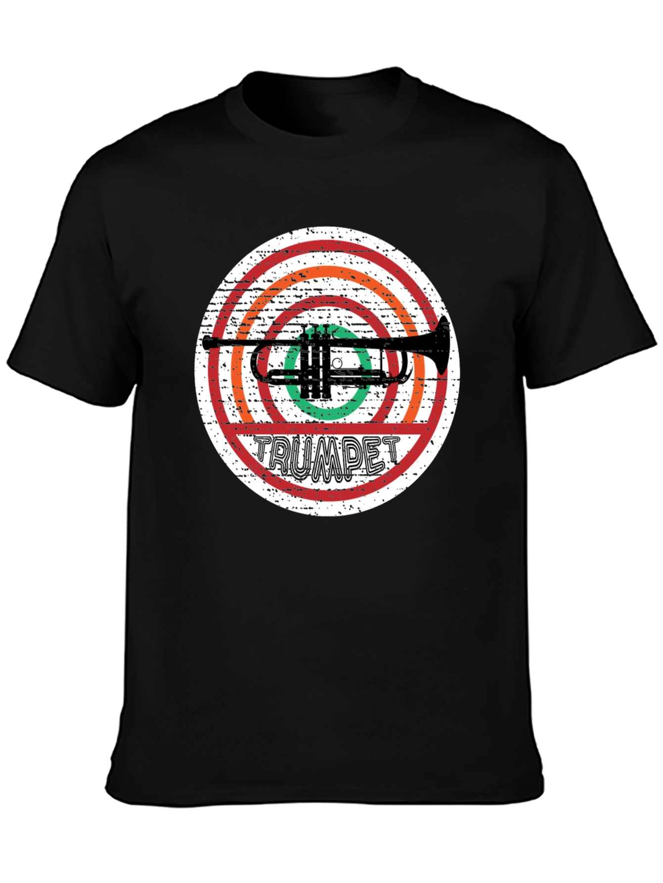 Trumpet Graphic T-Shirt - Music Lover Tee