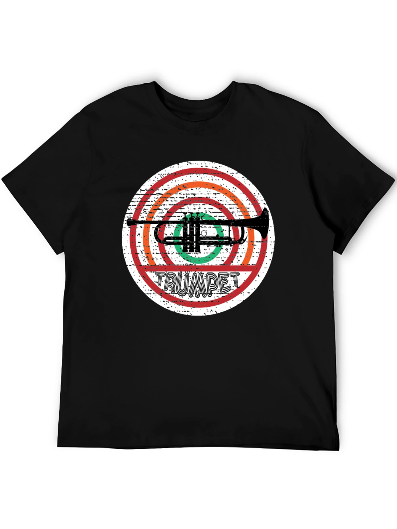 Trumpet Graphic T-Shirt - Music Lover Tee