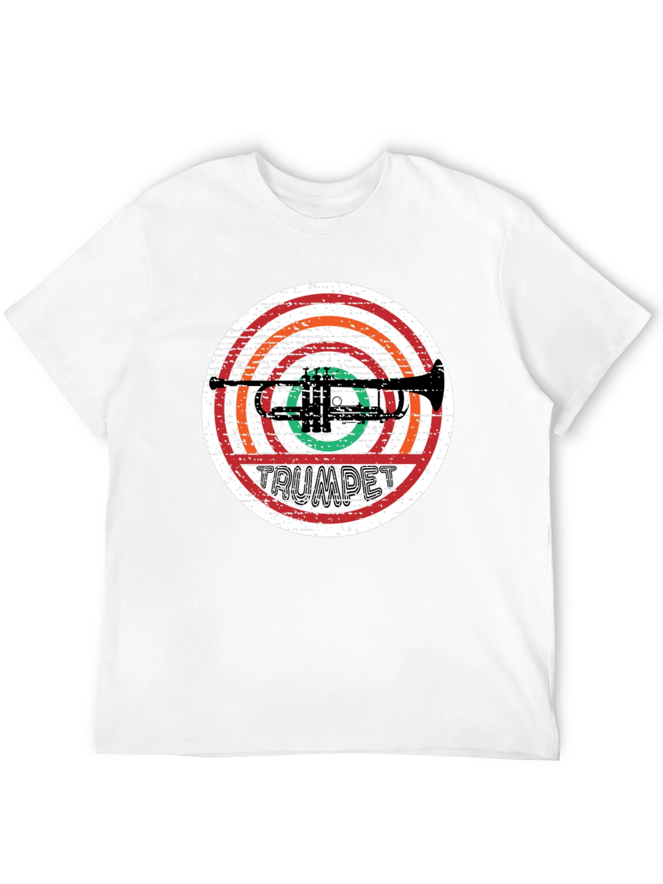 Trumpet Graphic T-Shirt - Music Lover Tee