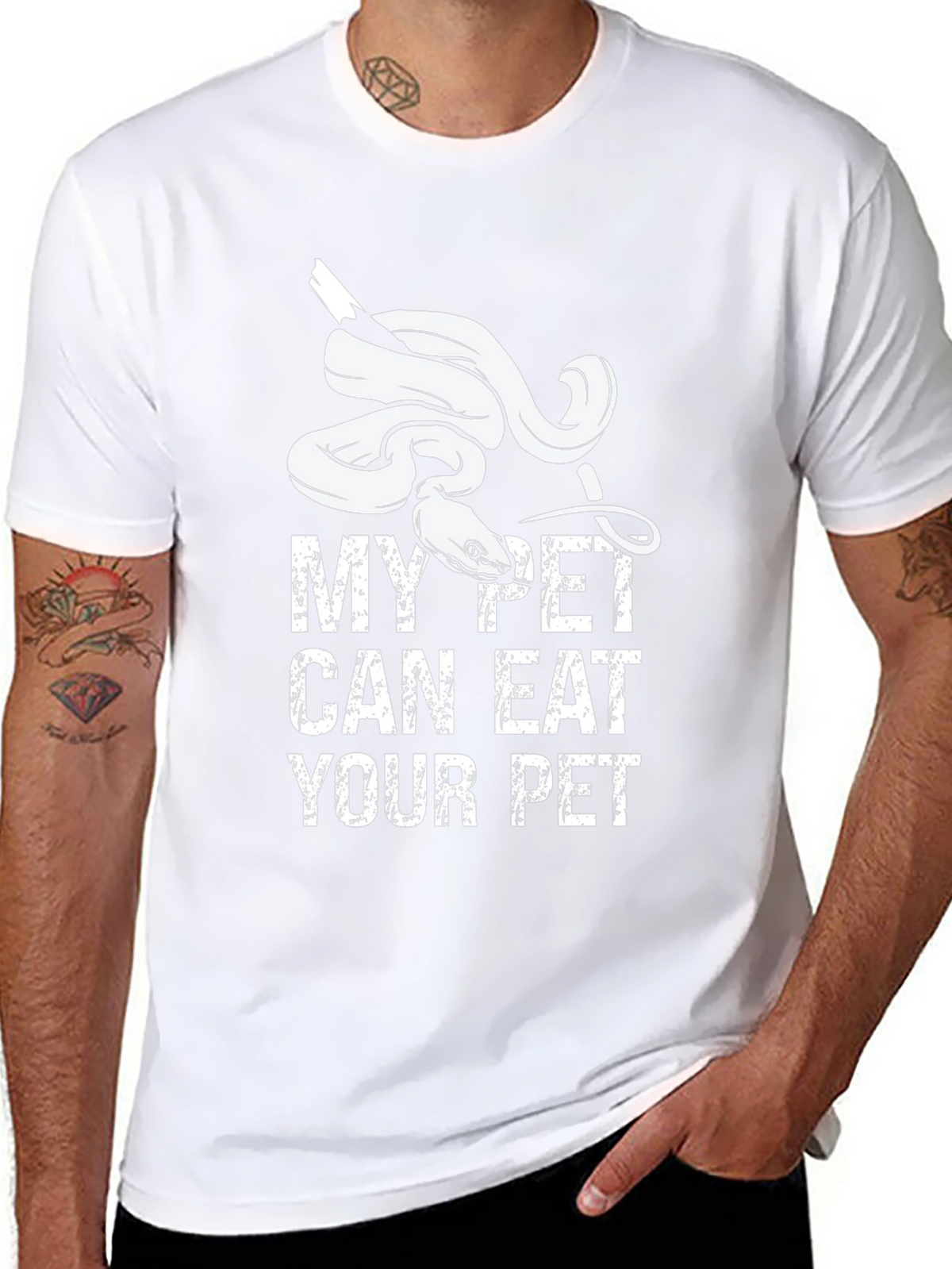 My Pet Can Eat Your Pet Snake T-Shirt
