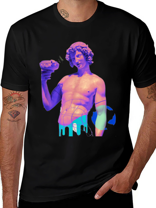 Statue Graphic Print Tee