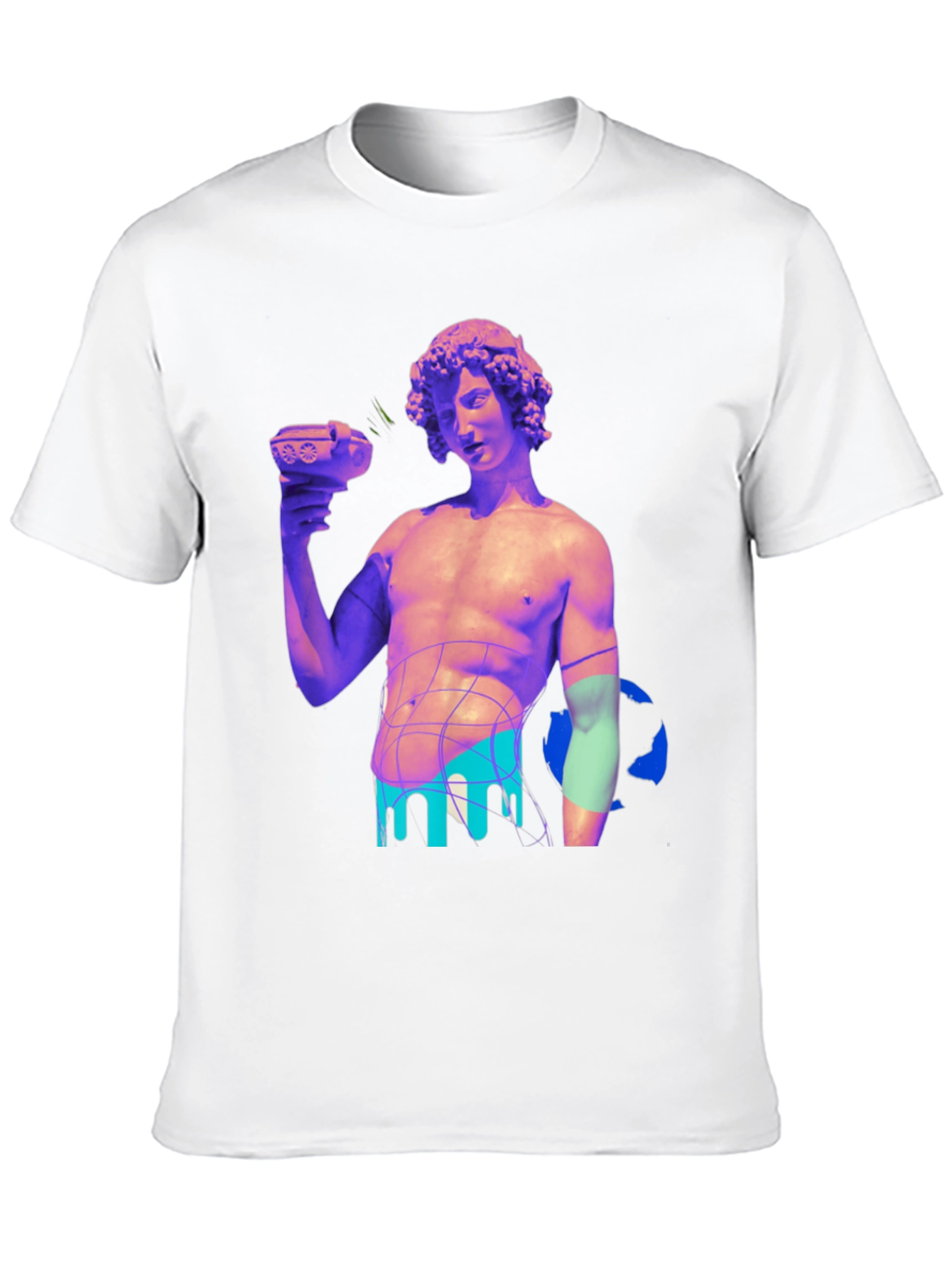 Statue Graphic Print Tee
