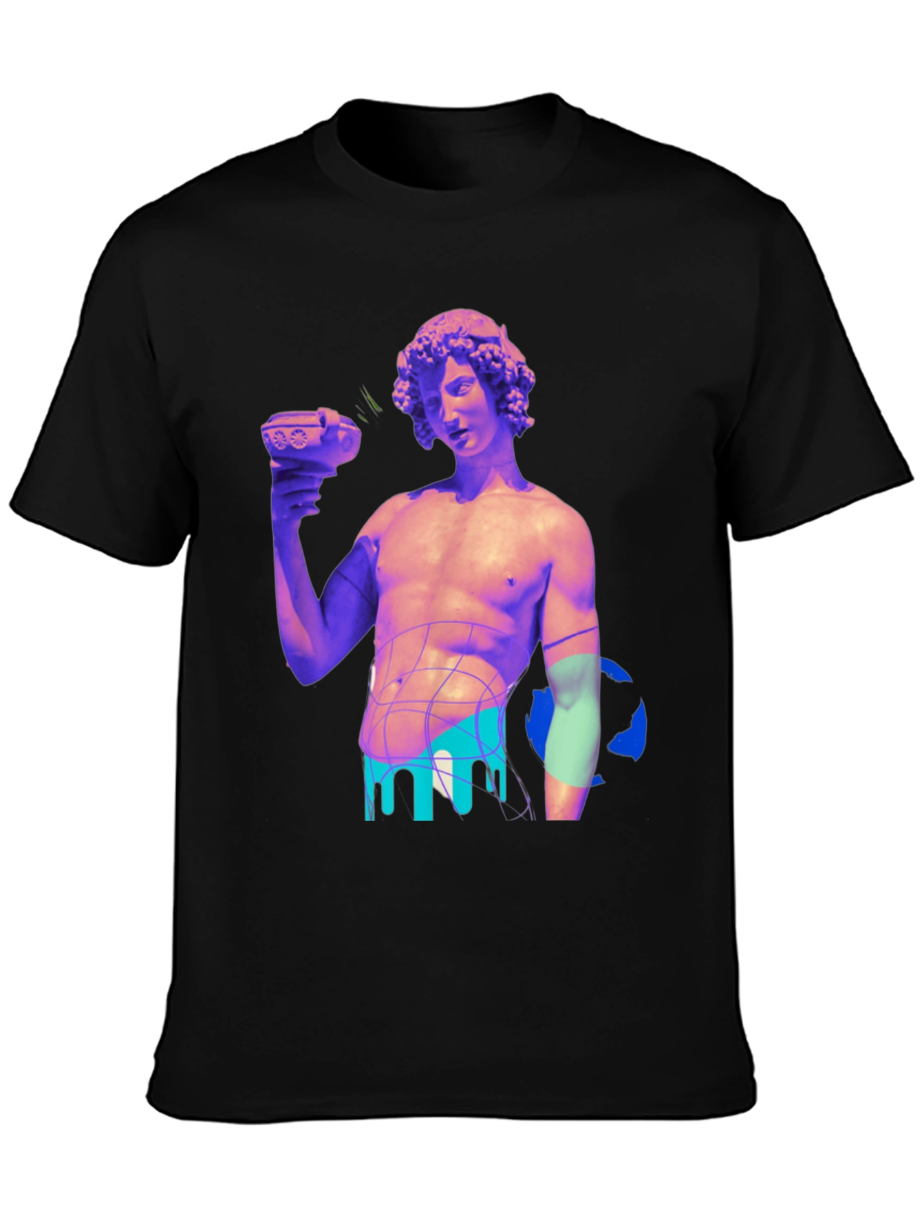 Statue Graphic Print Tee