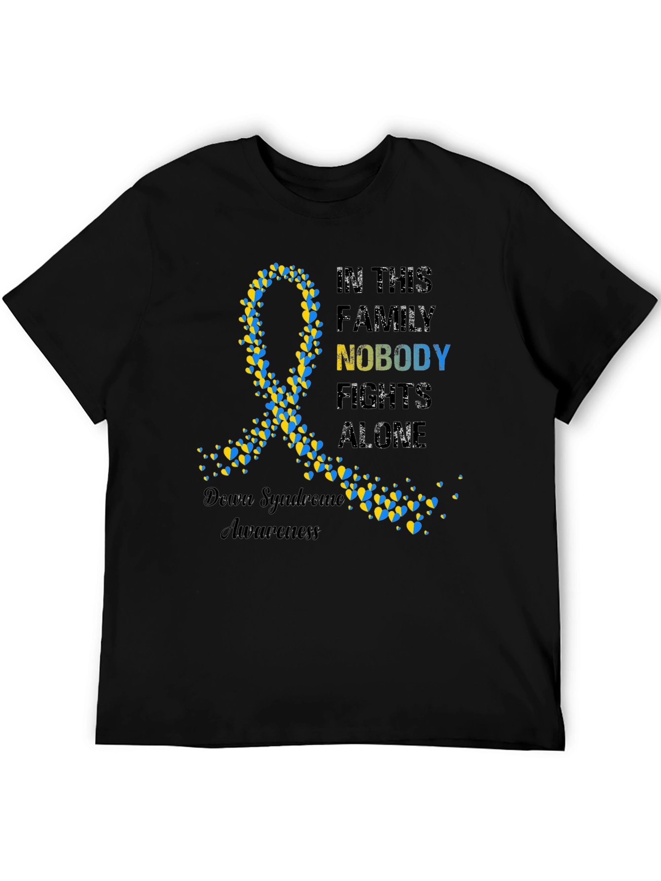 Down Syndrome Awareness Ribbon T-Shirt
