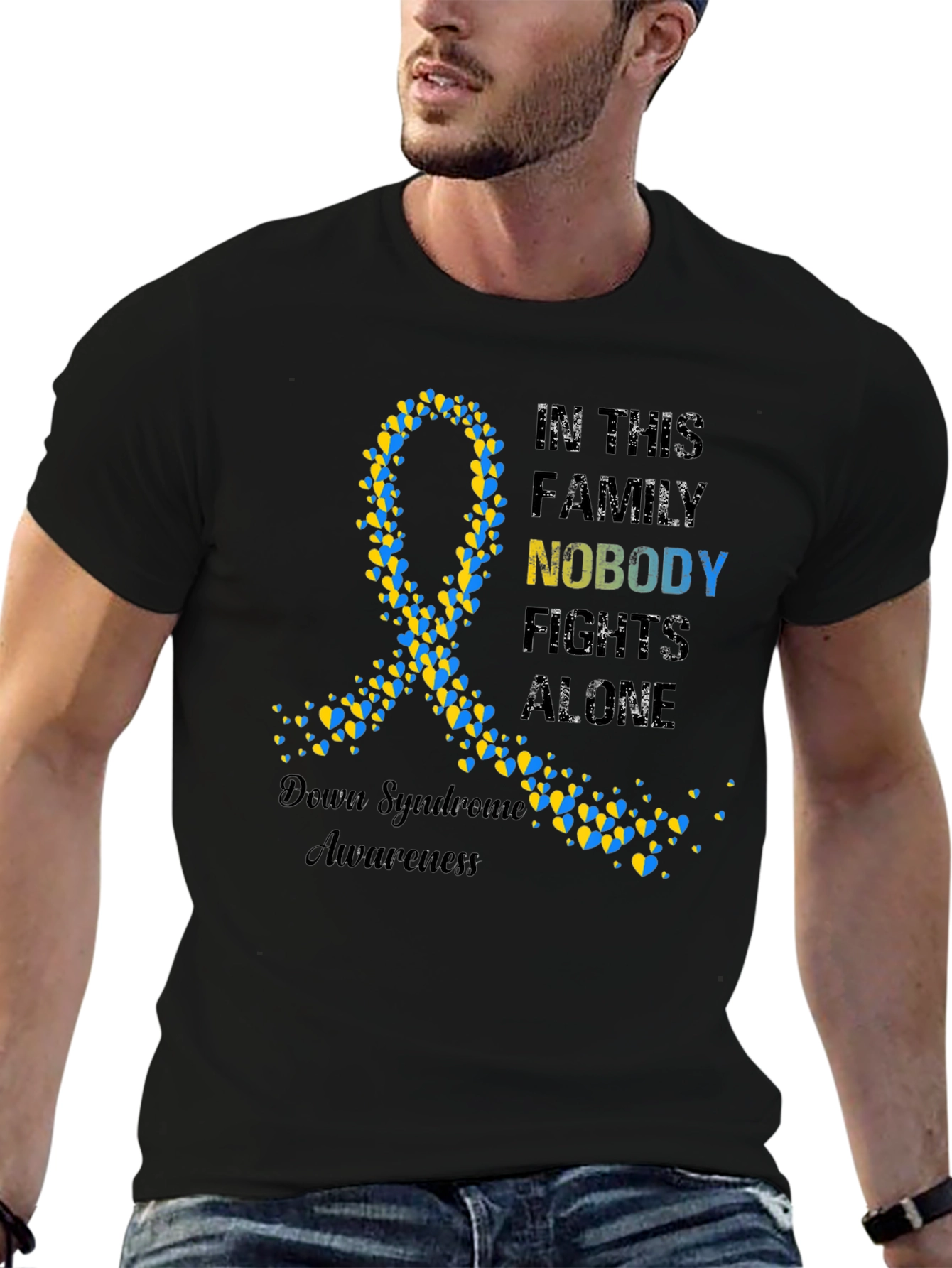Down Syndrome Awareness Ribbon T-Shirt