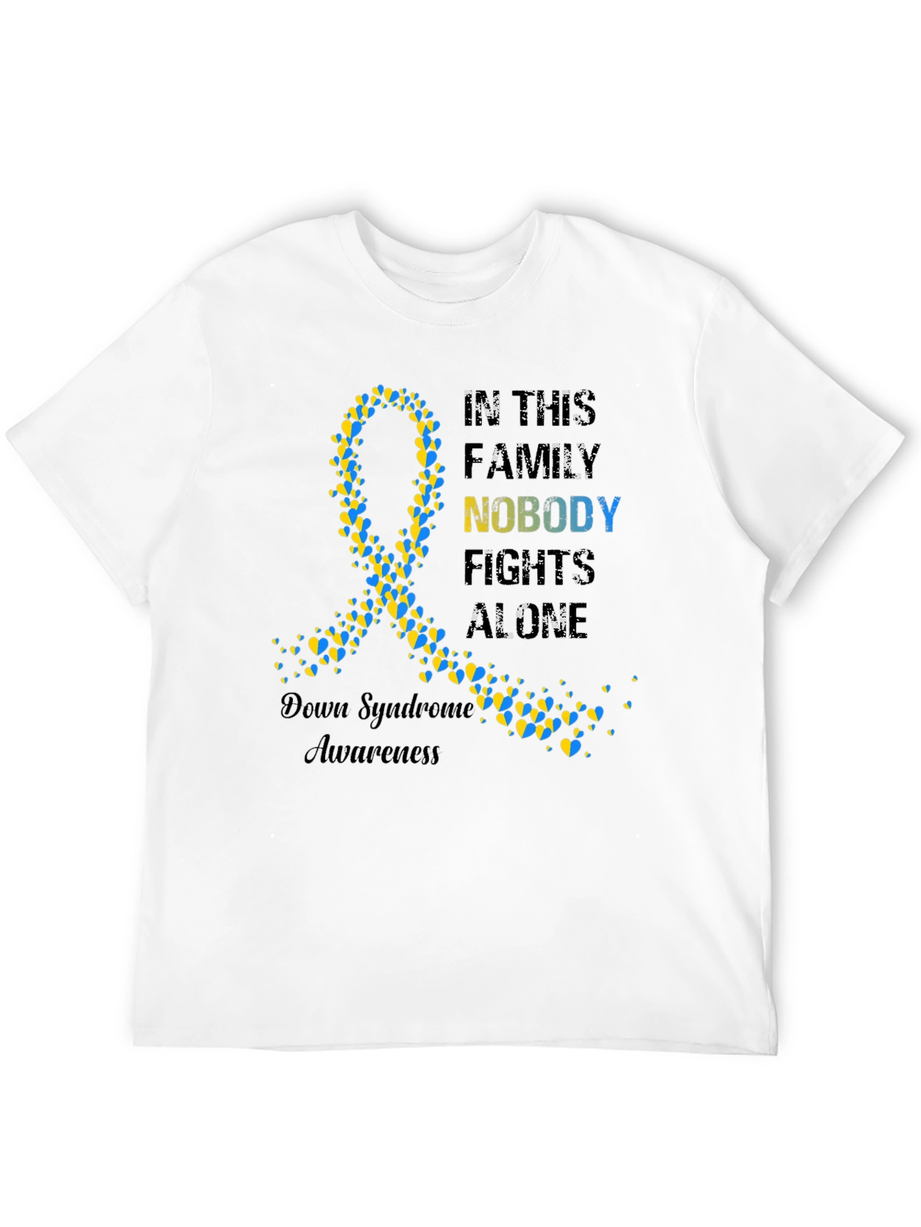 Down Syndrome Awareness Ribbon T-Shirt