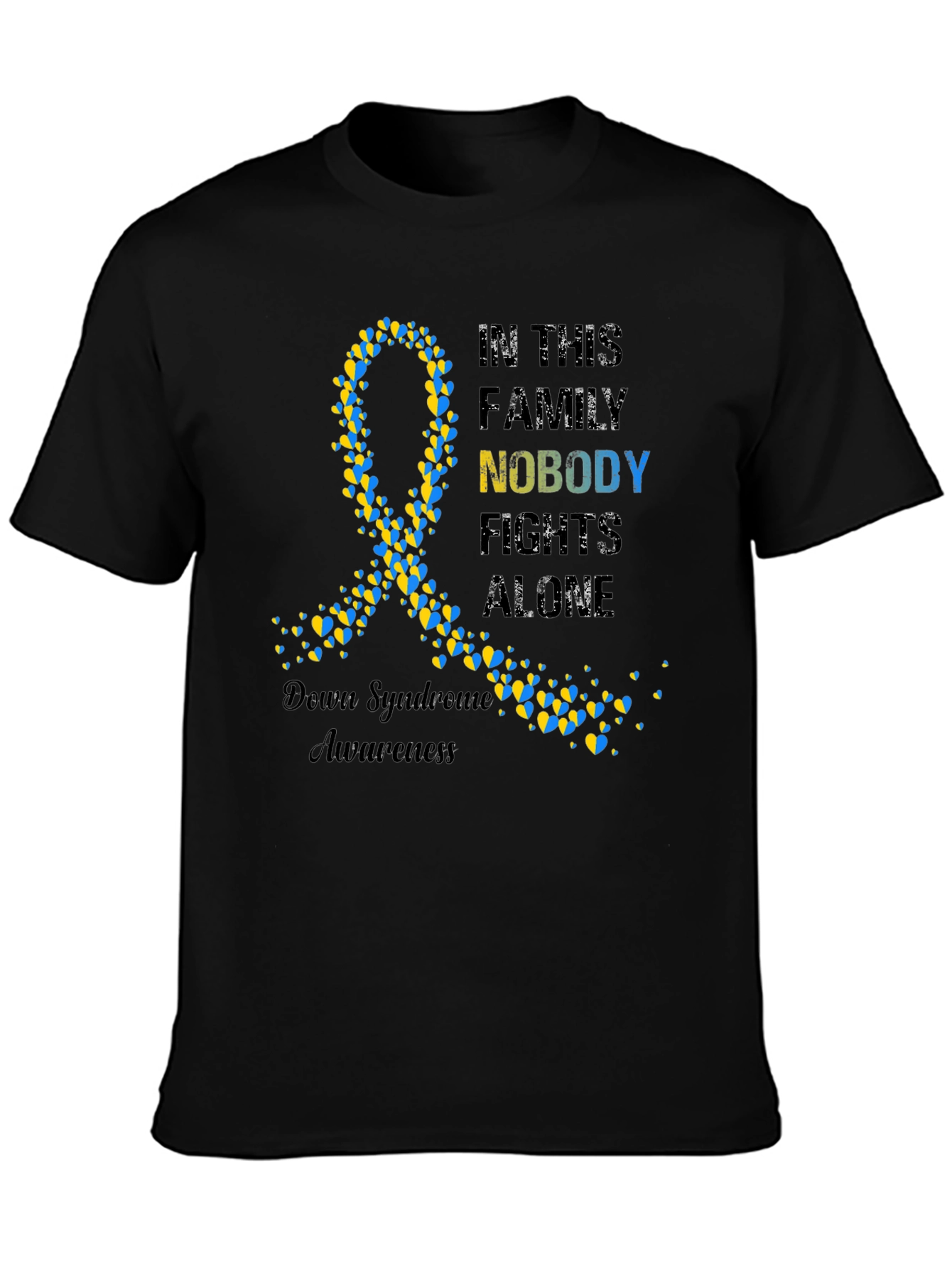 Down Syndrome Awareness Ribbon T-Shirt
