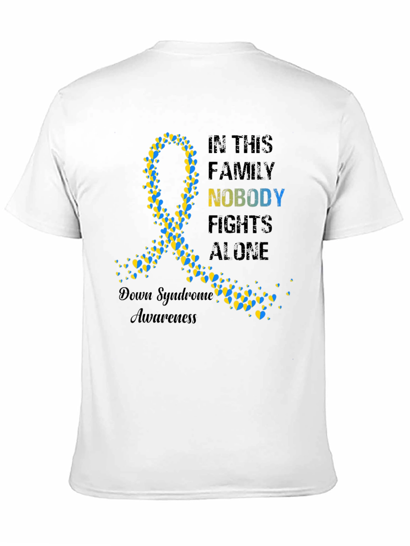 Down Syndrome Awareness Ribbon T-Shirt