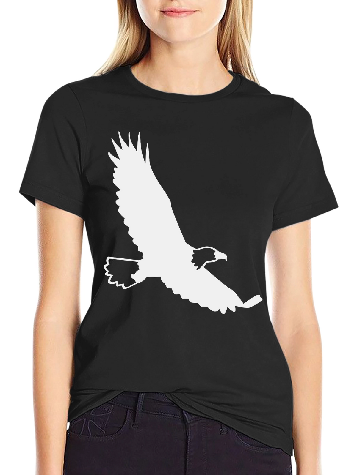 Black Eagle Graphic Tee - Stylish Casual Wear