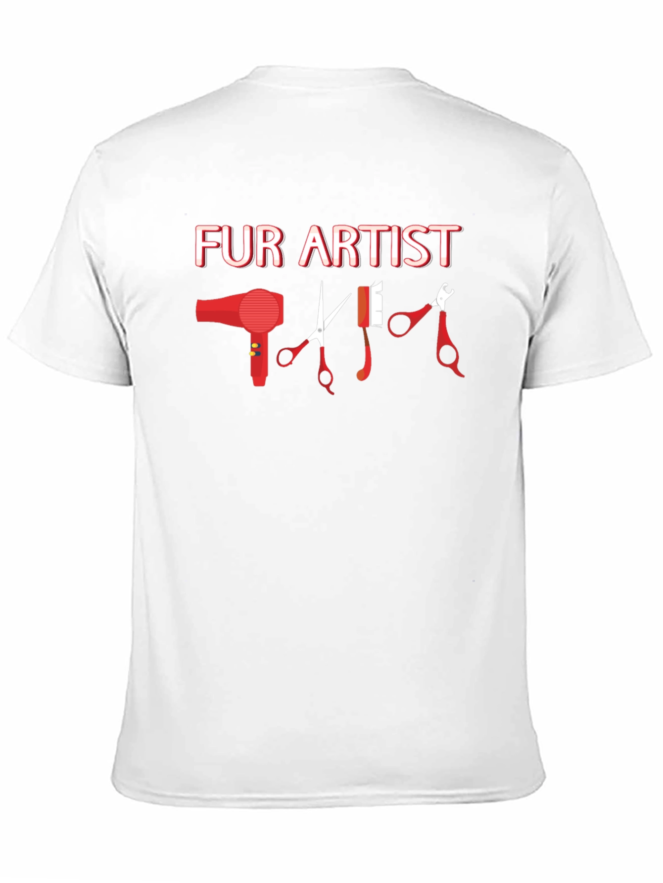 Fur Artist Graphic T-Shirt