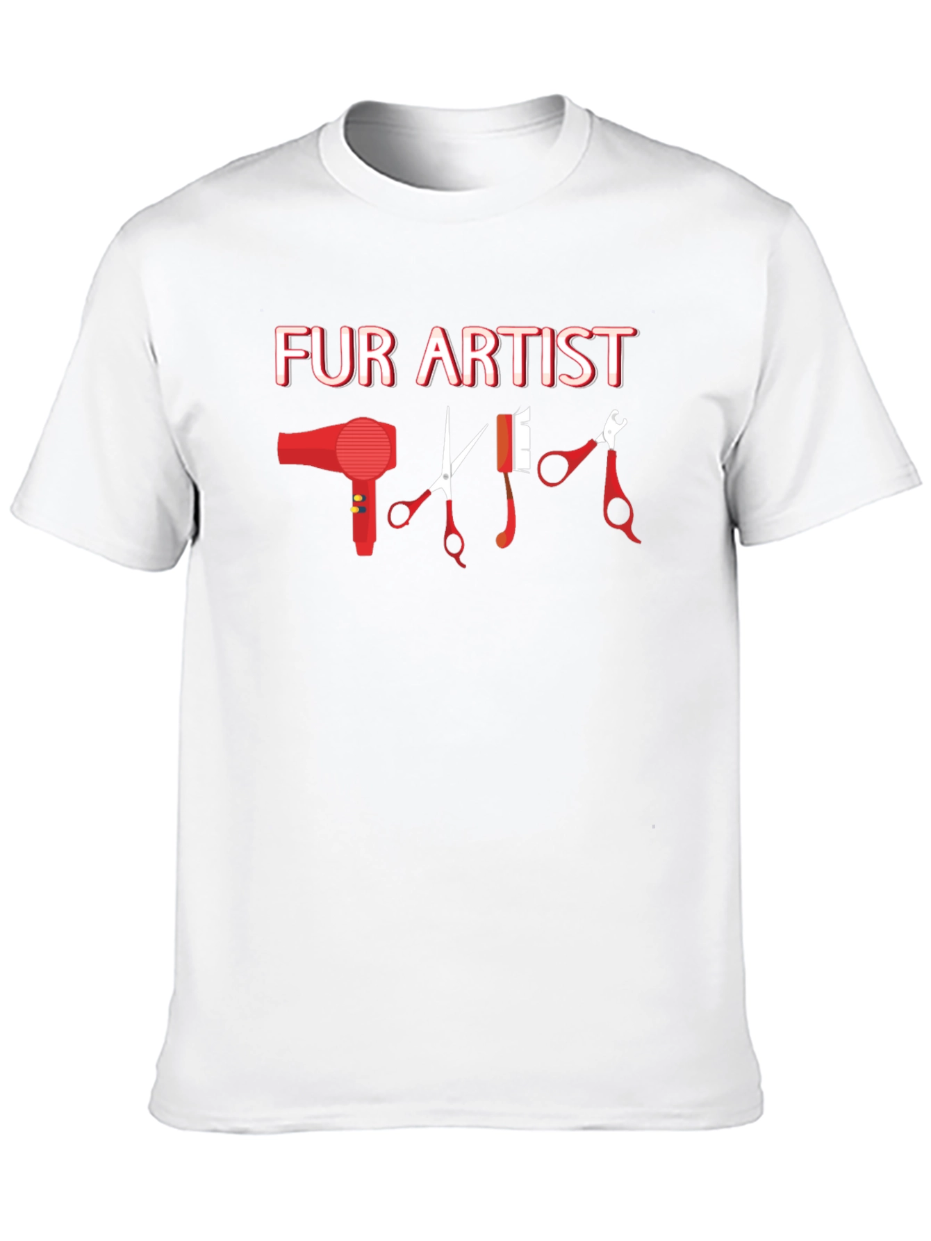 Fur Artist Graphic T-Shirt