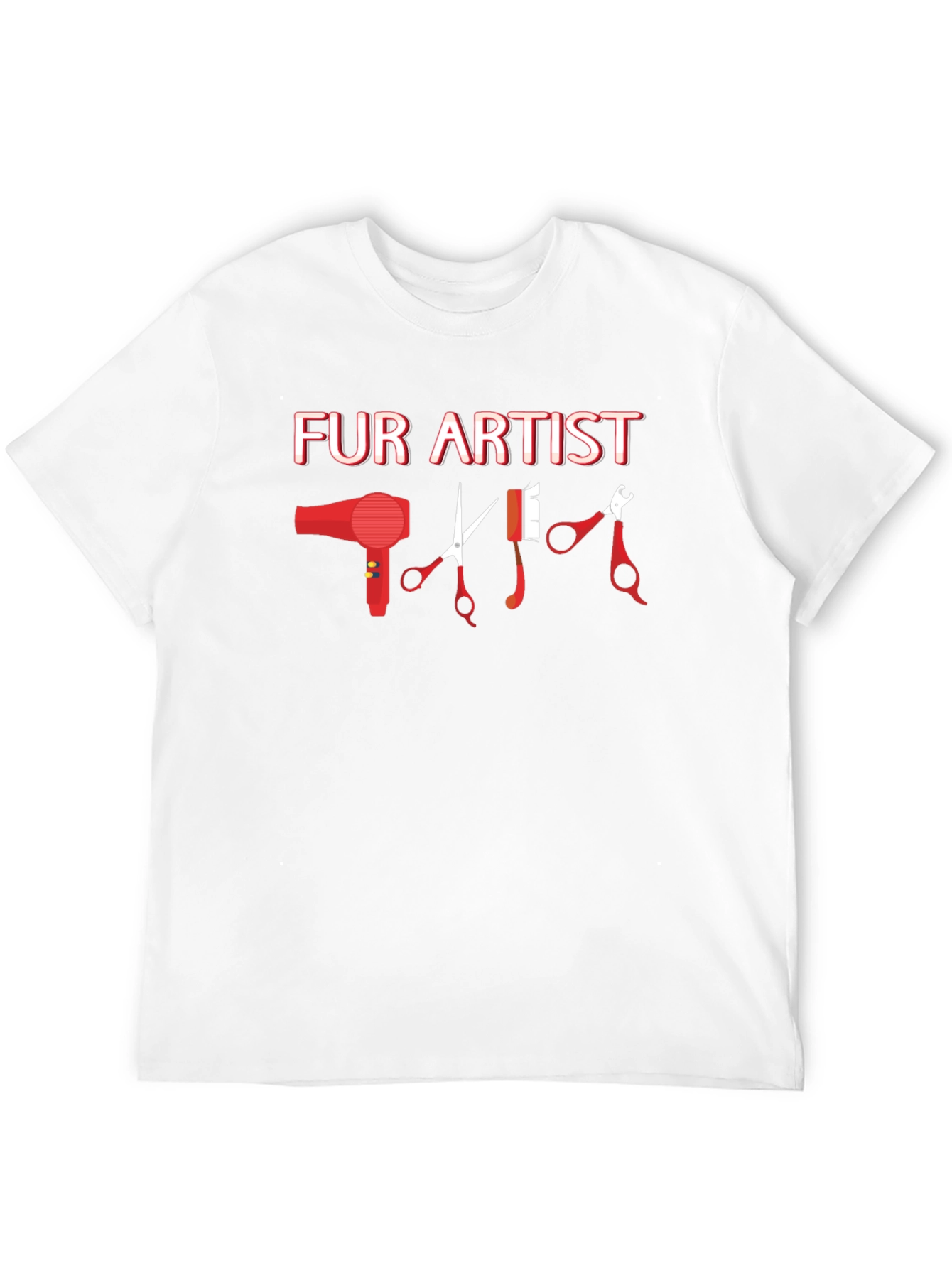 Fur Artist Graphic T-Shirt