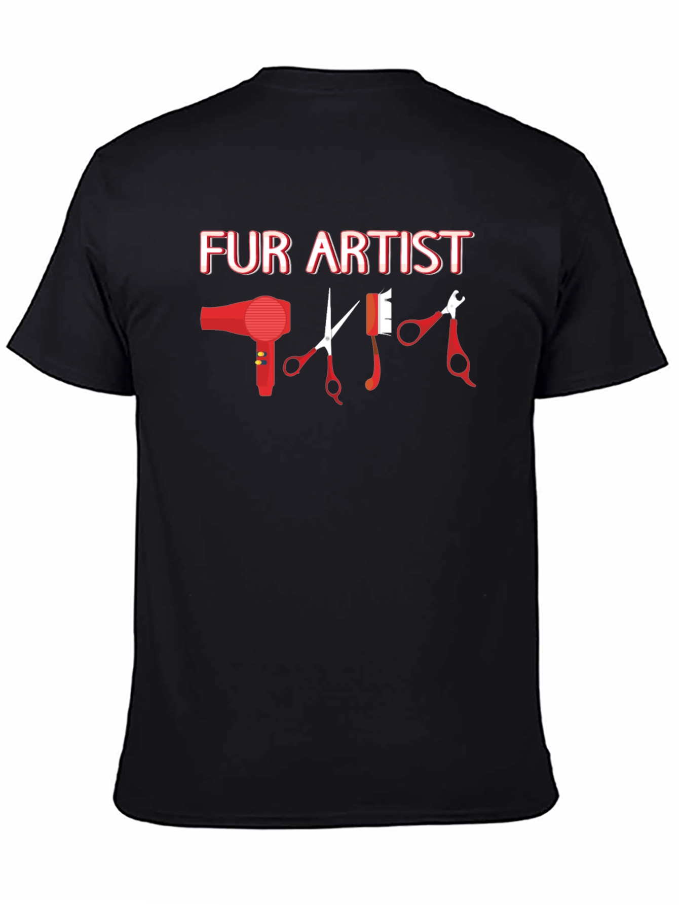 Fur Artist Graphic T-Shirt