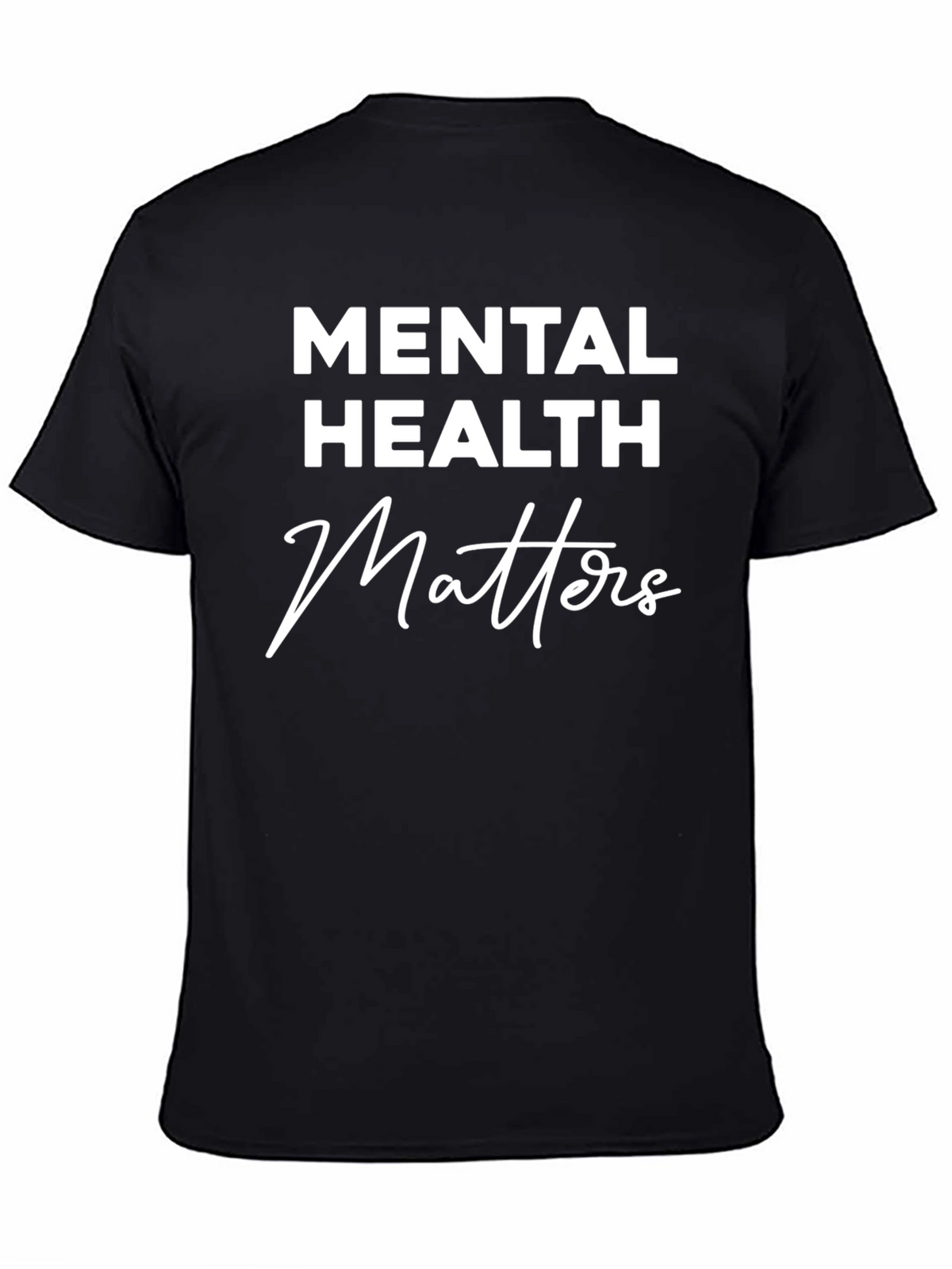 Mental Health Matters Graphic Tee - Black