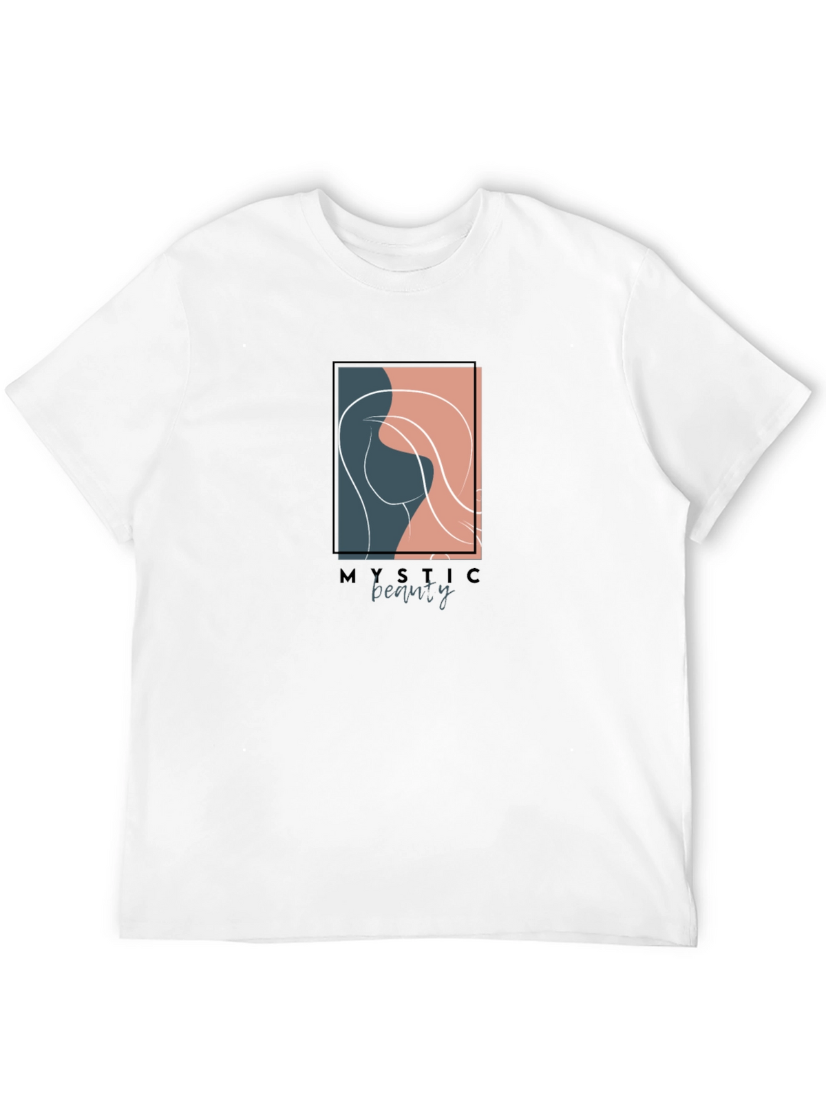 Mystic Beauty Graphic Tee - Unisex Black T-Shirt