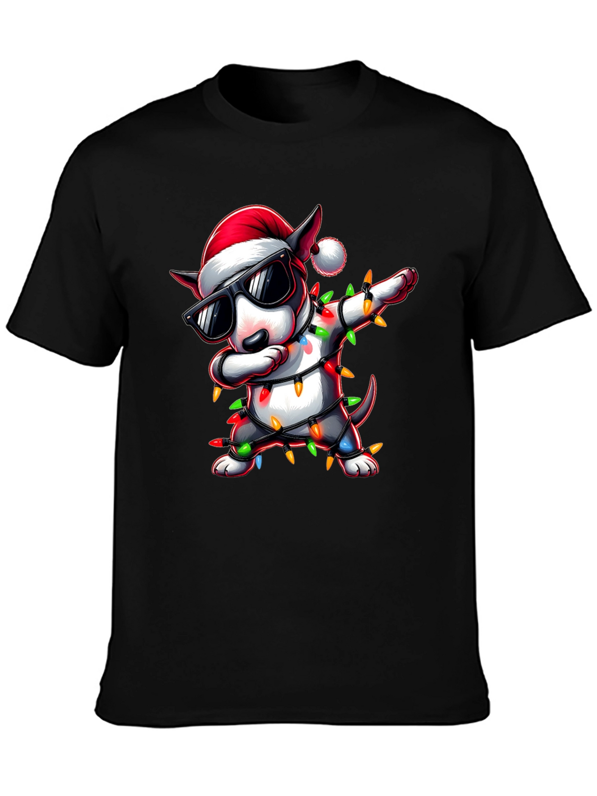 Festive Dog Christmas T-Shirt