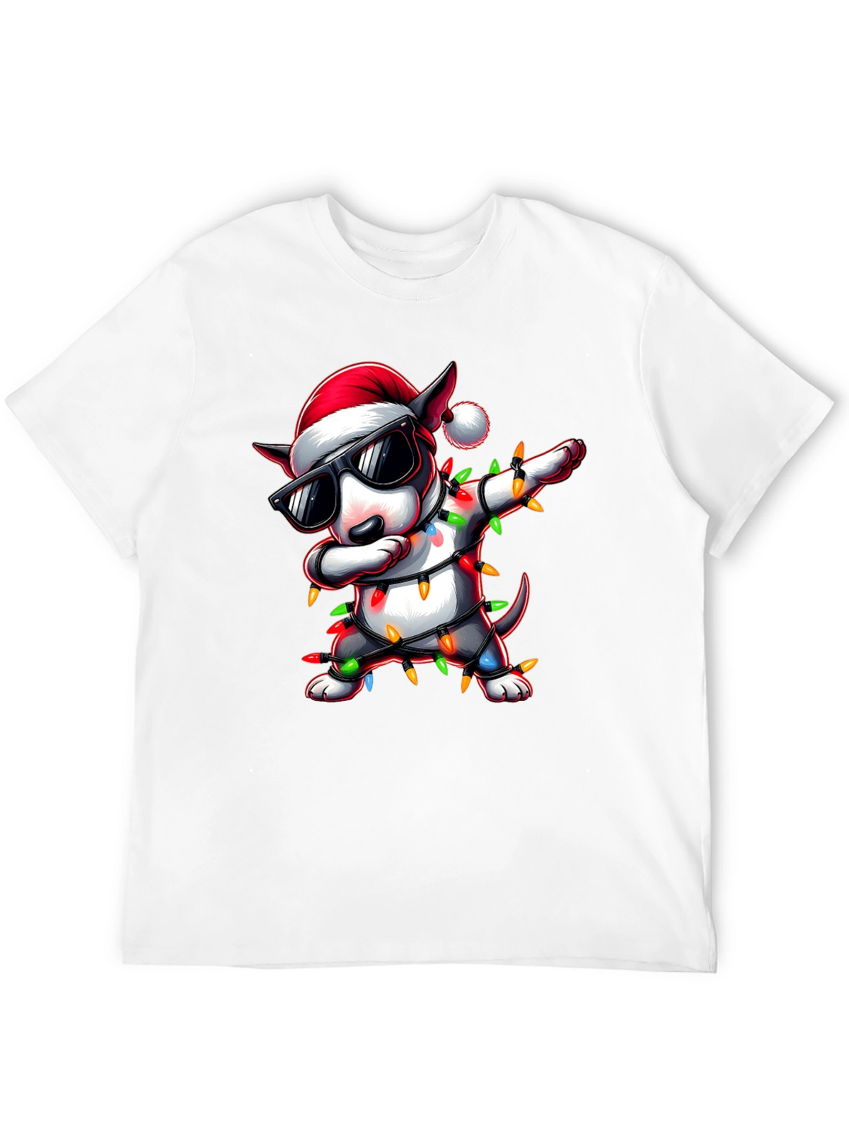 Festive Dog Christmas T-Shirt