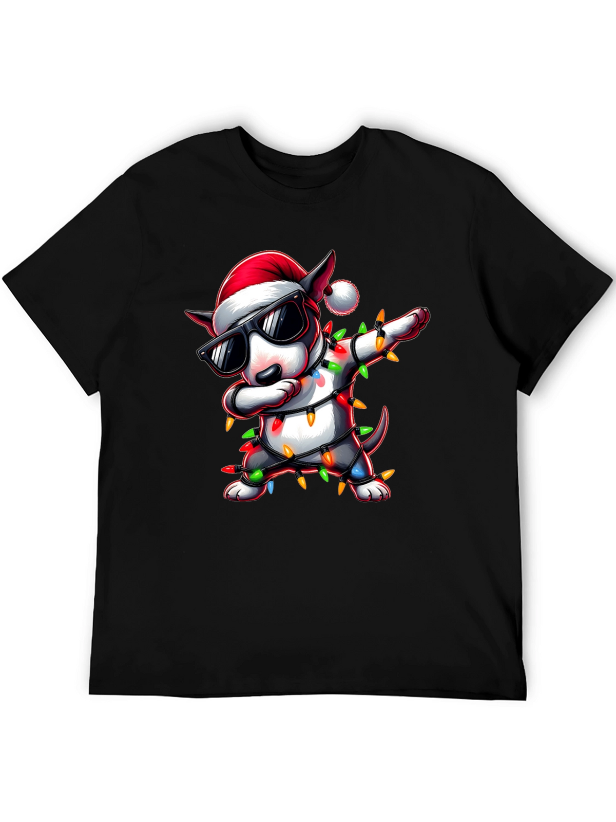 Festive Dog Christmas T-Shirt