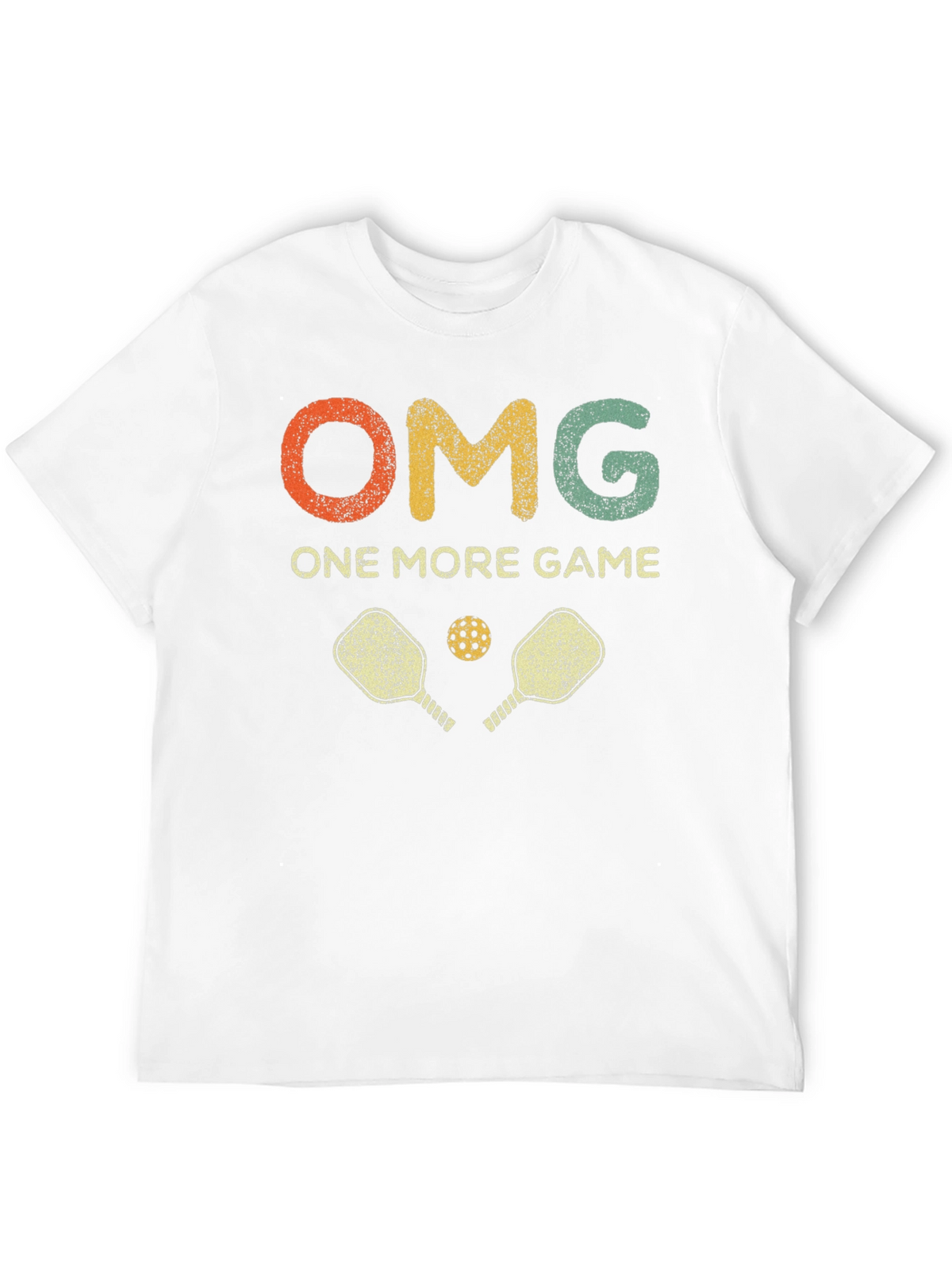 OMG One More Game Pickleball Graphic T-Shirt